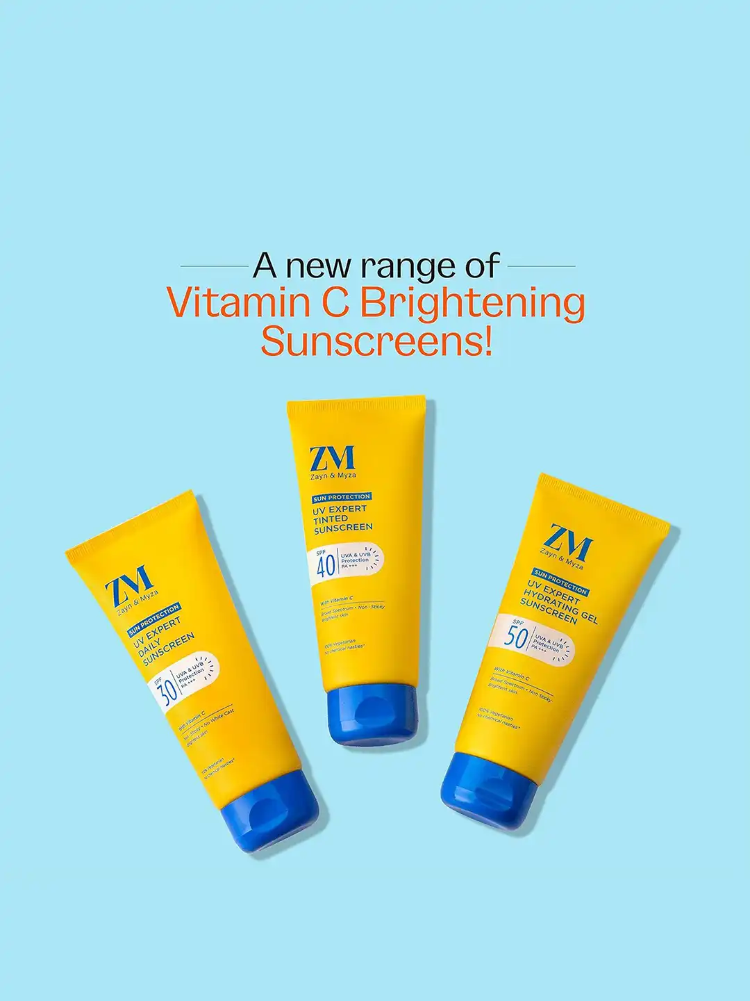 Buy ZM Zayn & Myza Set Of 2 UV Expert Hydrating Gel Sunscreen With