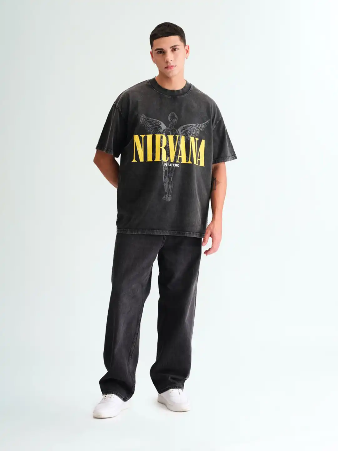 Buy Bonkers Corner Men Nirvana Graphic T-shirt - Tshirts for Men