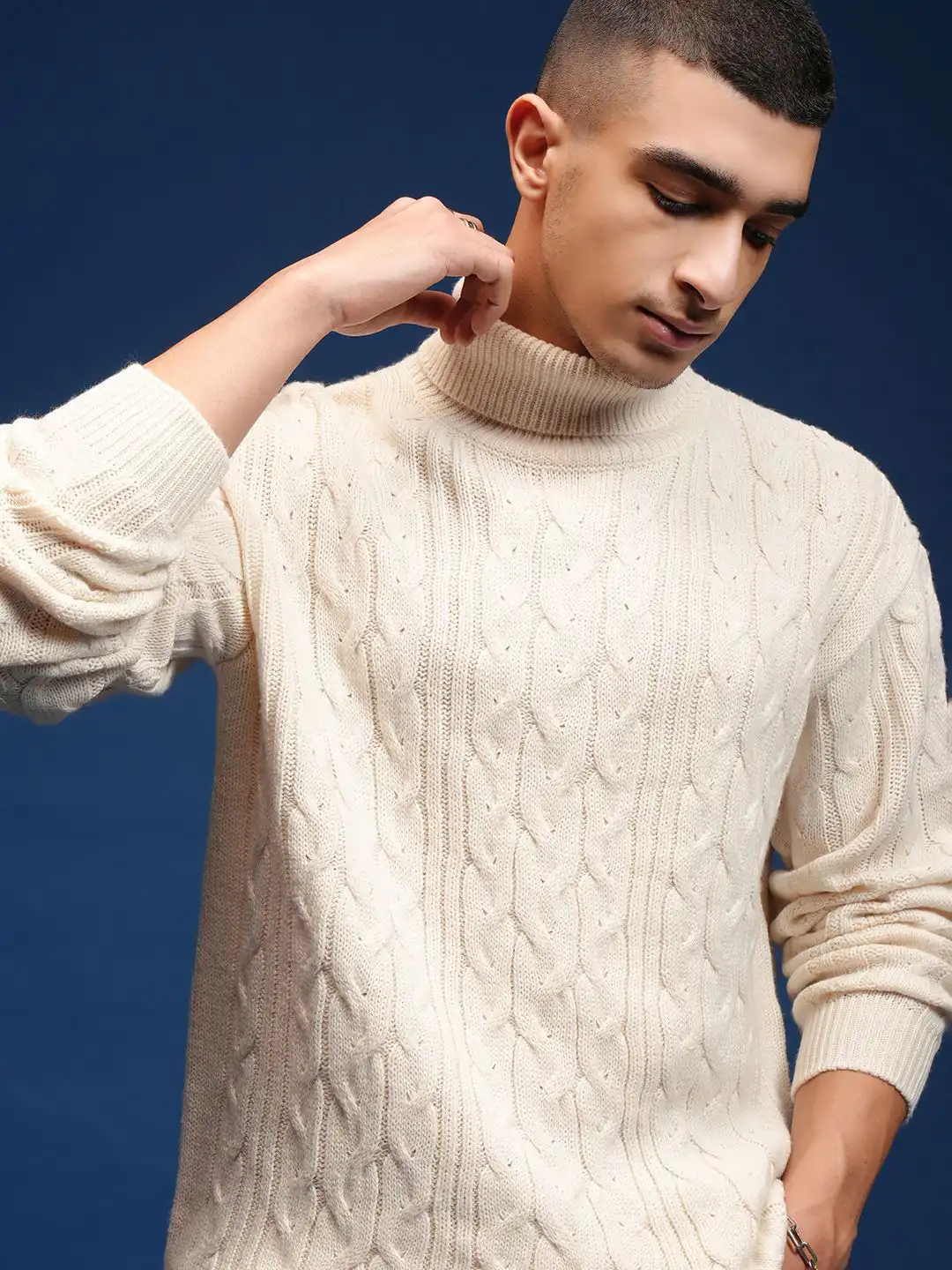 cable knit turtleneck turtleneck men near me