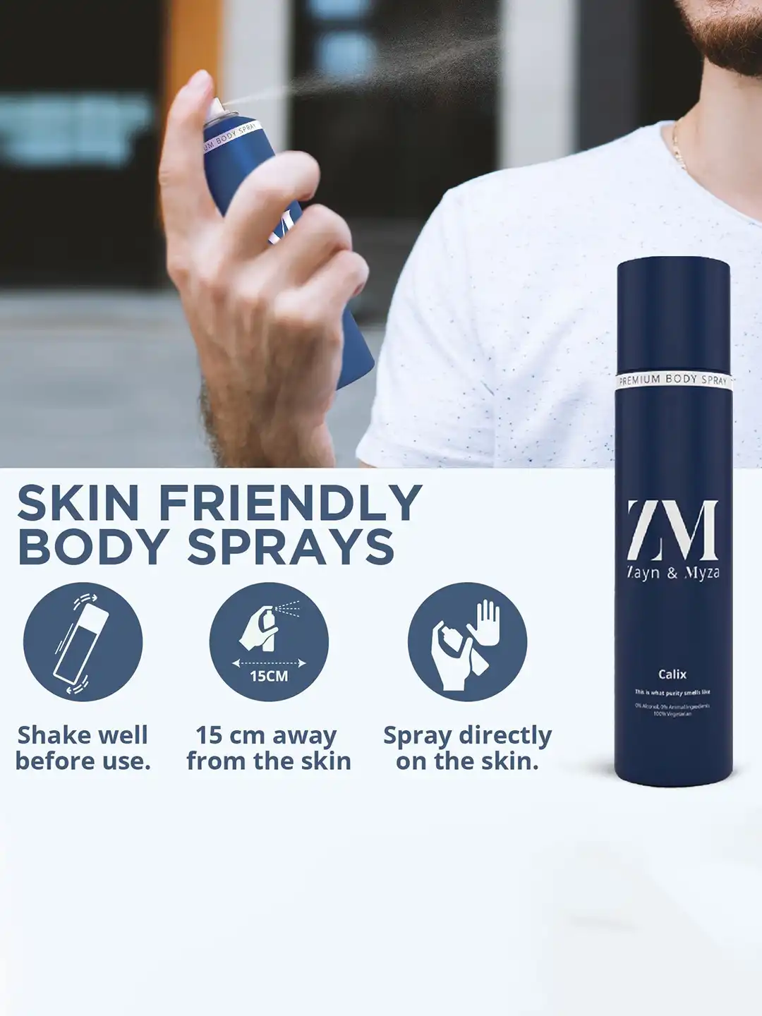 Buy ZM Zayn & Myza Set Of 2 Calix No Alcohol Long Lasting