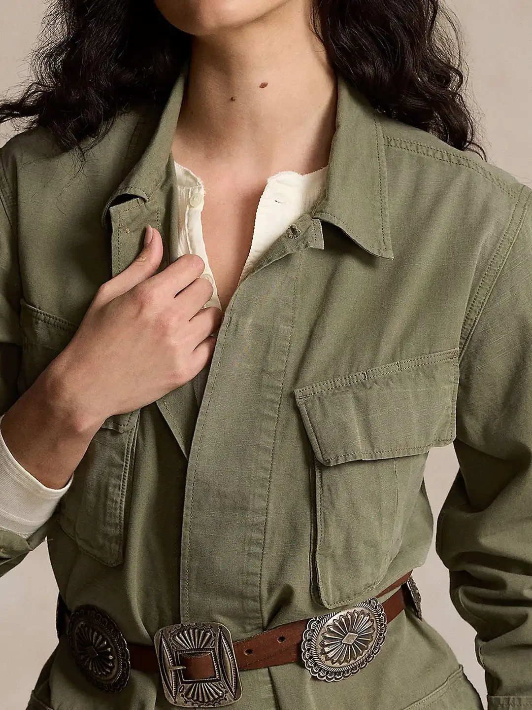 Buy Polo Ralph Lauren Pure Cotton Canvas Surplus Jacket - Jackets