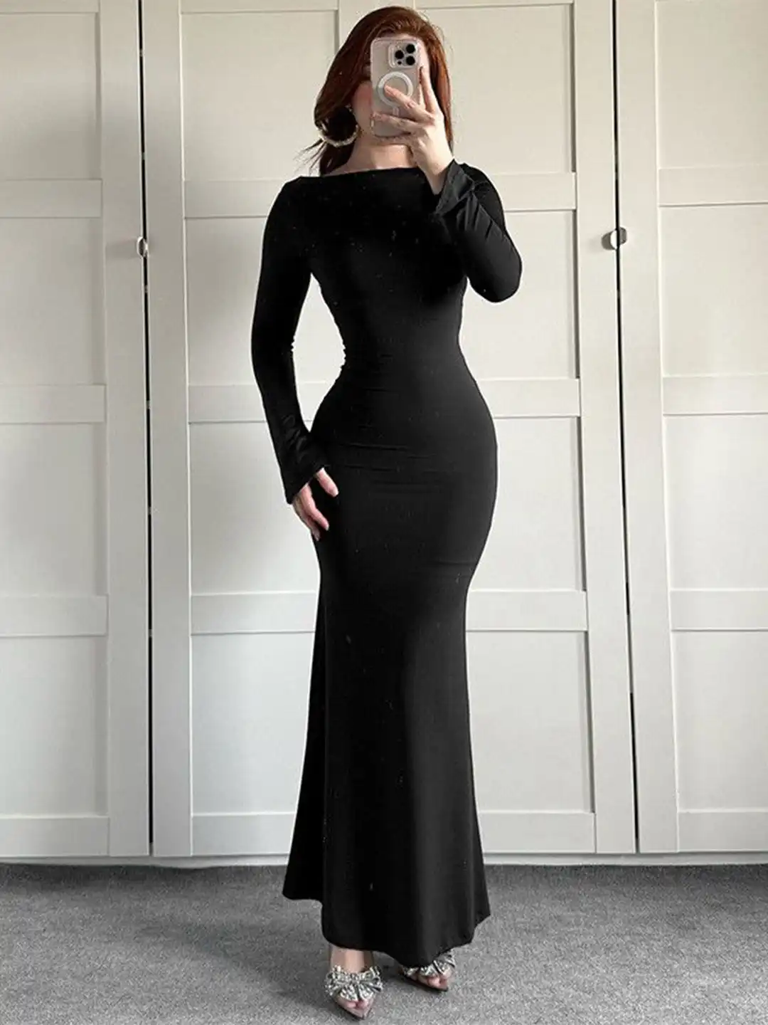 Buy DressBerry Women Solid Round Neck Maxi Dress - Dresses for Women 31741815 | Myntra Buy DressBerry Women Solid Round Neck Maxi Dress - Dresses for Women 31741815 | Myntra