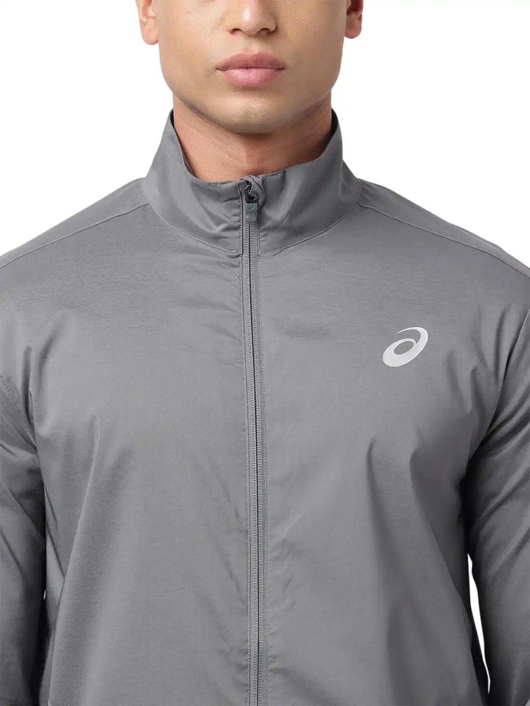 Buy ASICS Men Mock Collar Long Sleeves Mid-Rise Tracksuit