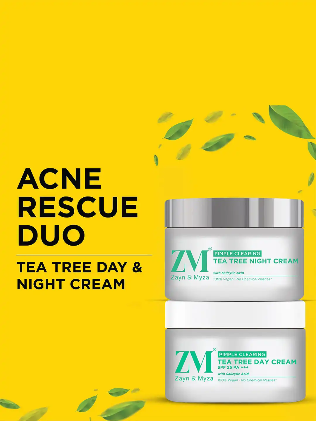 Buy ZM Zayn & Myza Set Of 4 Tea Tree Skin Care Combo - Skin Care
