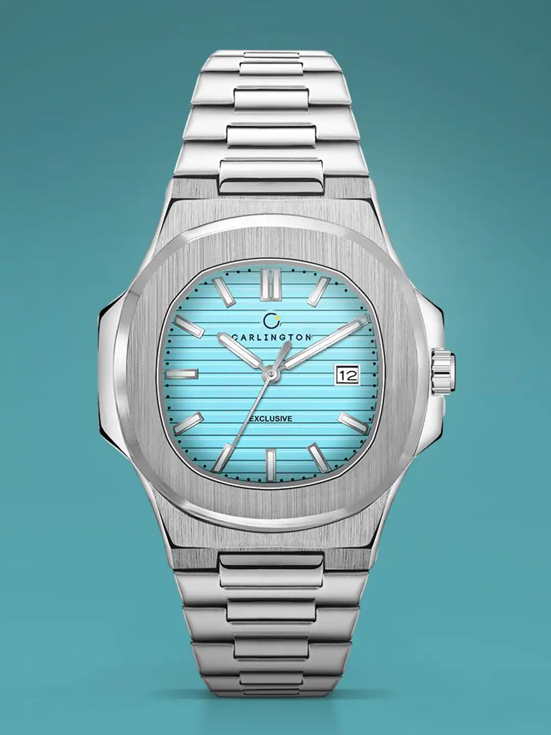 Buy CARLINGTON Men Dial & Stainless Steel Straps Analogue Watch