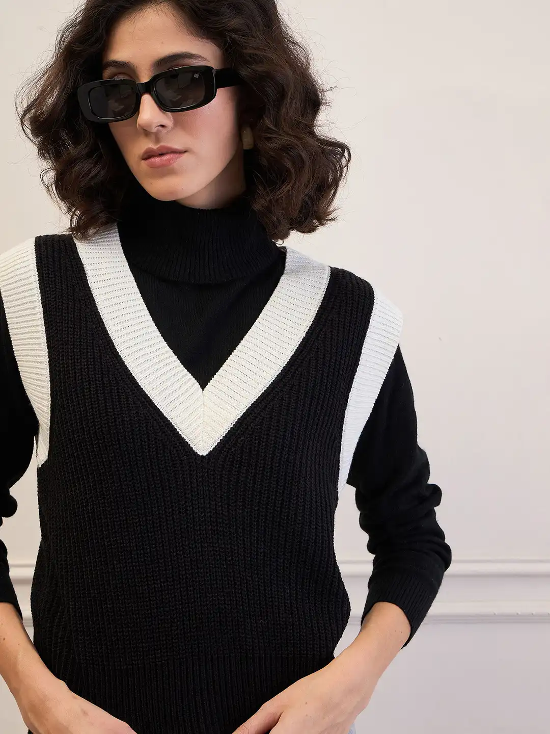 トップス theredthread S flip fur vest brbk theredthread S flip fur vest brbk