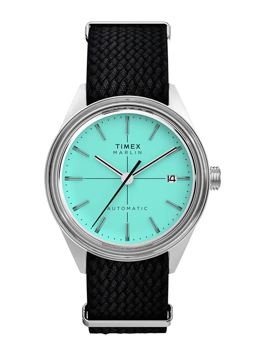Buy Timex Marlin Round 21mm Blue Dial Automatic Men Watch