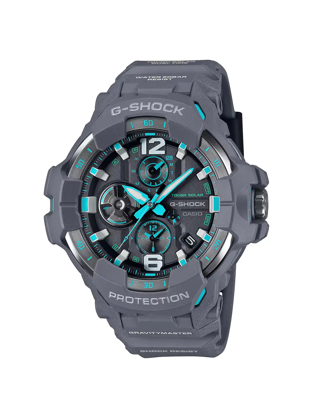 Buy CASIO G-Shock GR-B300-8A2DR Grey Analog-Digital dial Resin