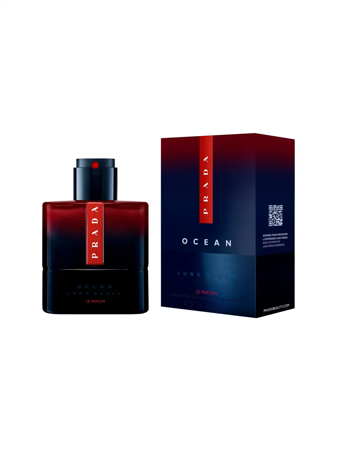 Buy Prada Luna Rossa Ocean Long Lasting Parfum For Men - 50ml