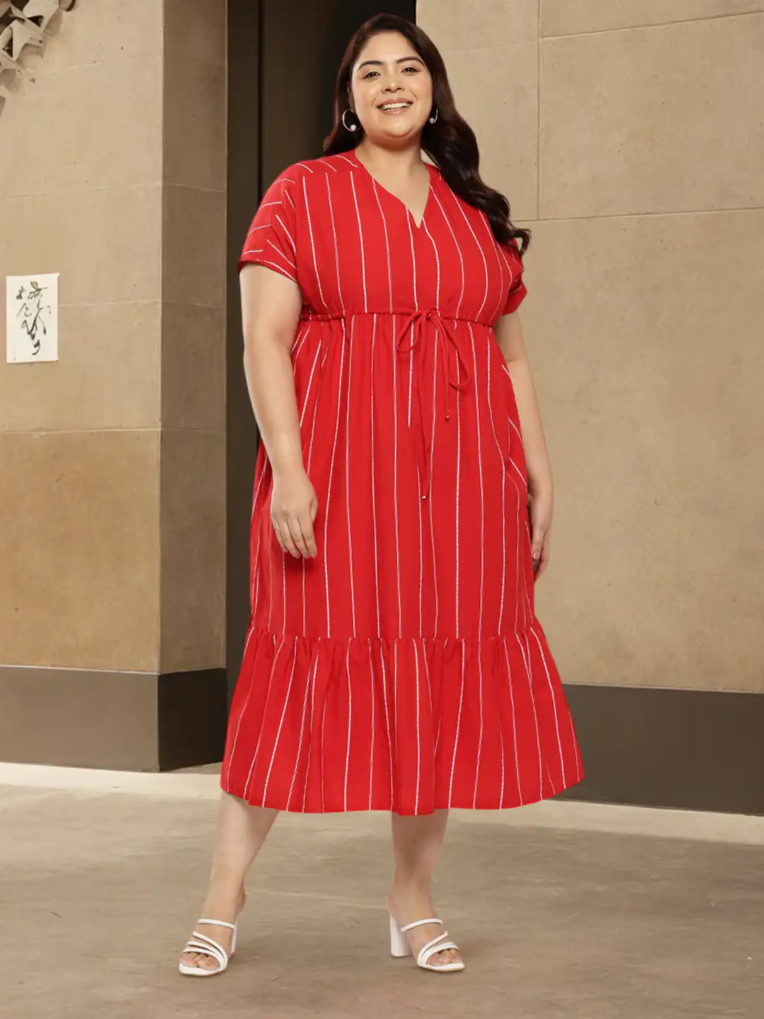 plus size striped linen dress Shop Plus Size Stripe Linen Dress, Stripes