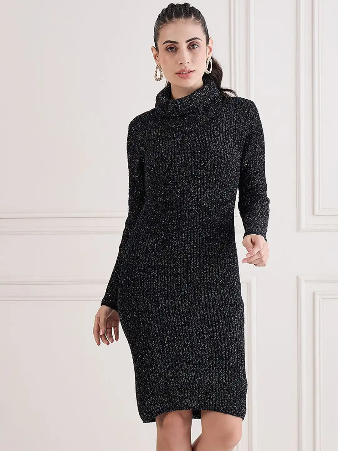 Buy CREATIVE LINE Women Self Design Bodycon Above Knee Winter Dress - Dresses for Women 31423985 | Myntra Buy CREATIVE LINE Women Self Design Bodycon Above Knee Winter Dress - Dresses for Women 31423985 | Myntra