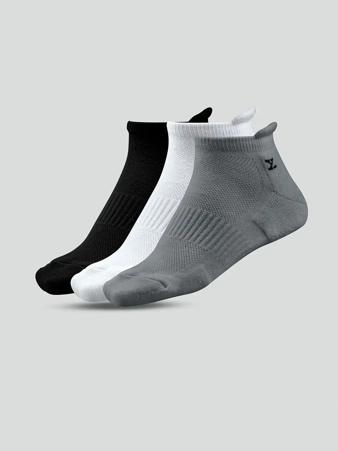 Buy XYXX Men Pack Of 3 Ankle Length Cotton Socks - Socks for Men