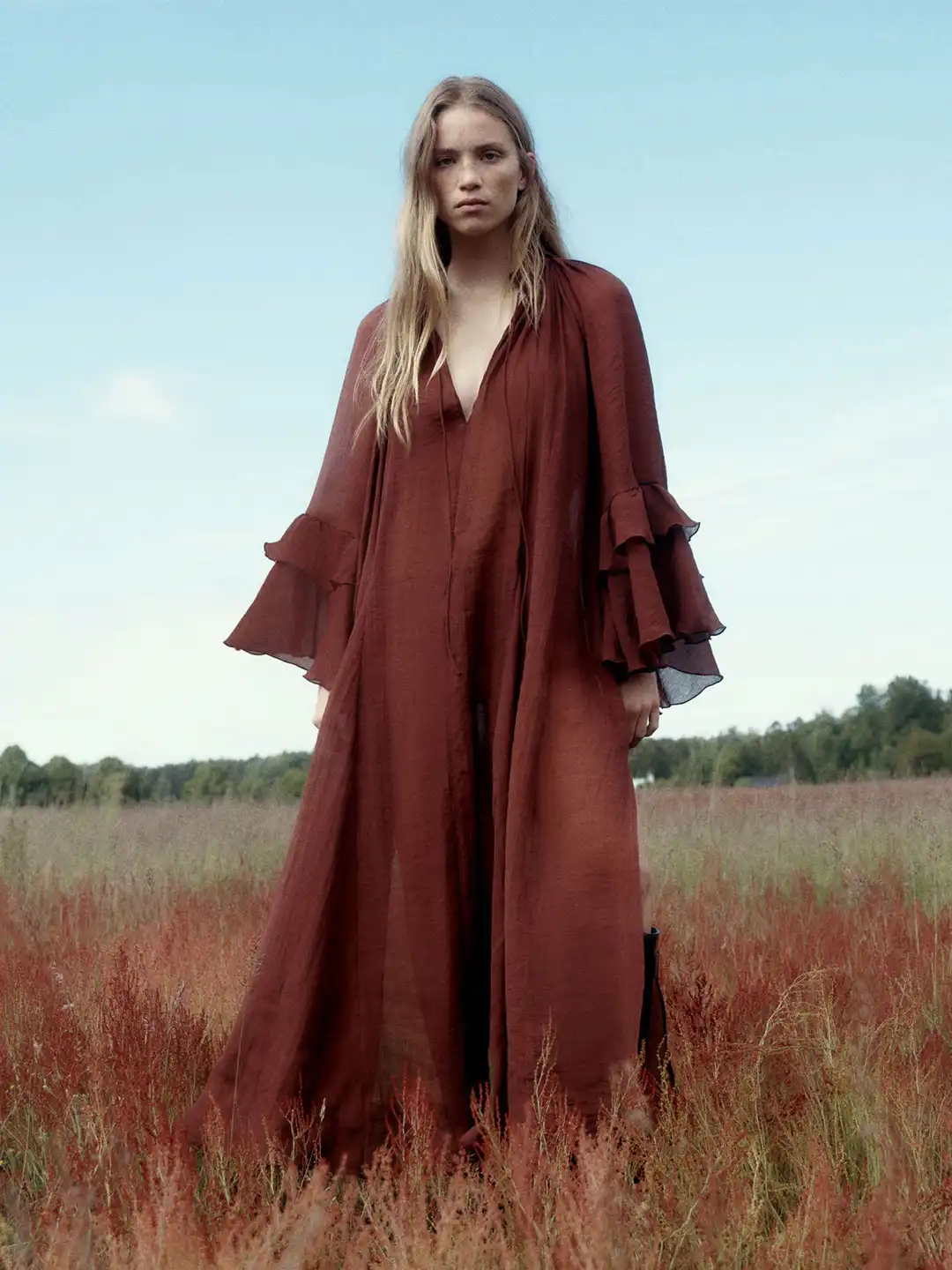 h&m flounced maxi dress H&M | Dresses | Nwt Hm Flounced Satin Maxi Dress