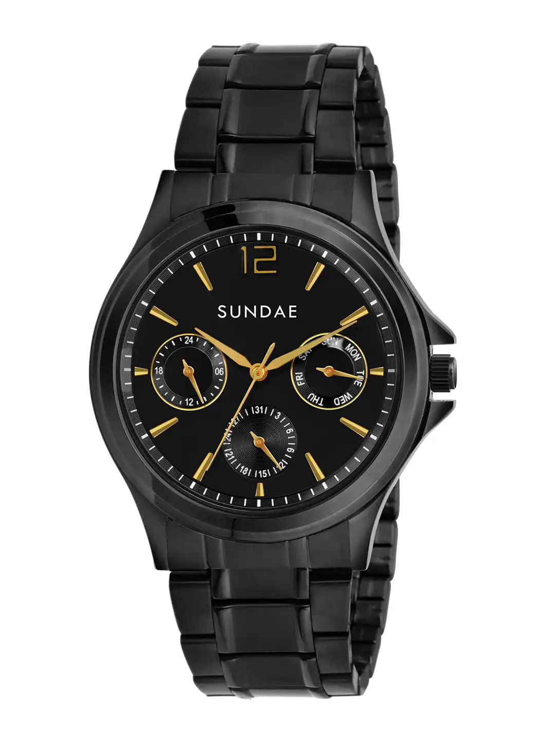 Buy SUNDAE Men Dial & Stainless Steel Straps Analogue Multi
