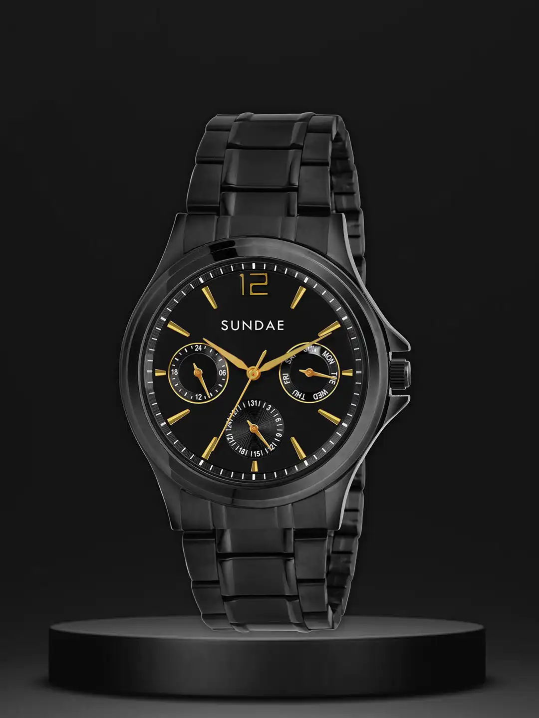 Buy SUNDAE Men Dial & Stainless Steel Straps Analogue Multi