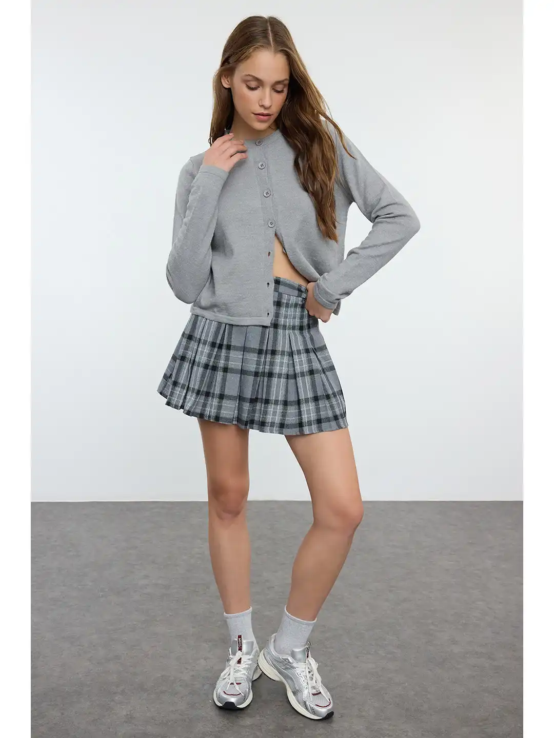 Buy Trendyol Checked A-line Mini Skirt - Skirts for Women 30994620