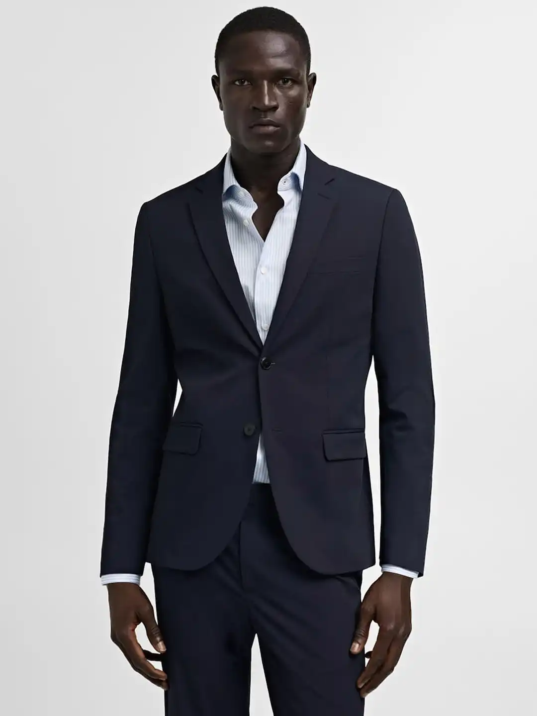 Buy MANGO MAN Super Slim Fit Suit Blazer - Blazers for Men 30143660 | Myntra