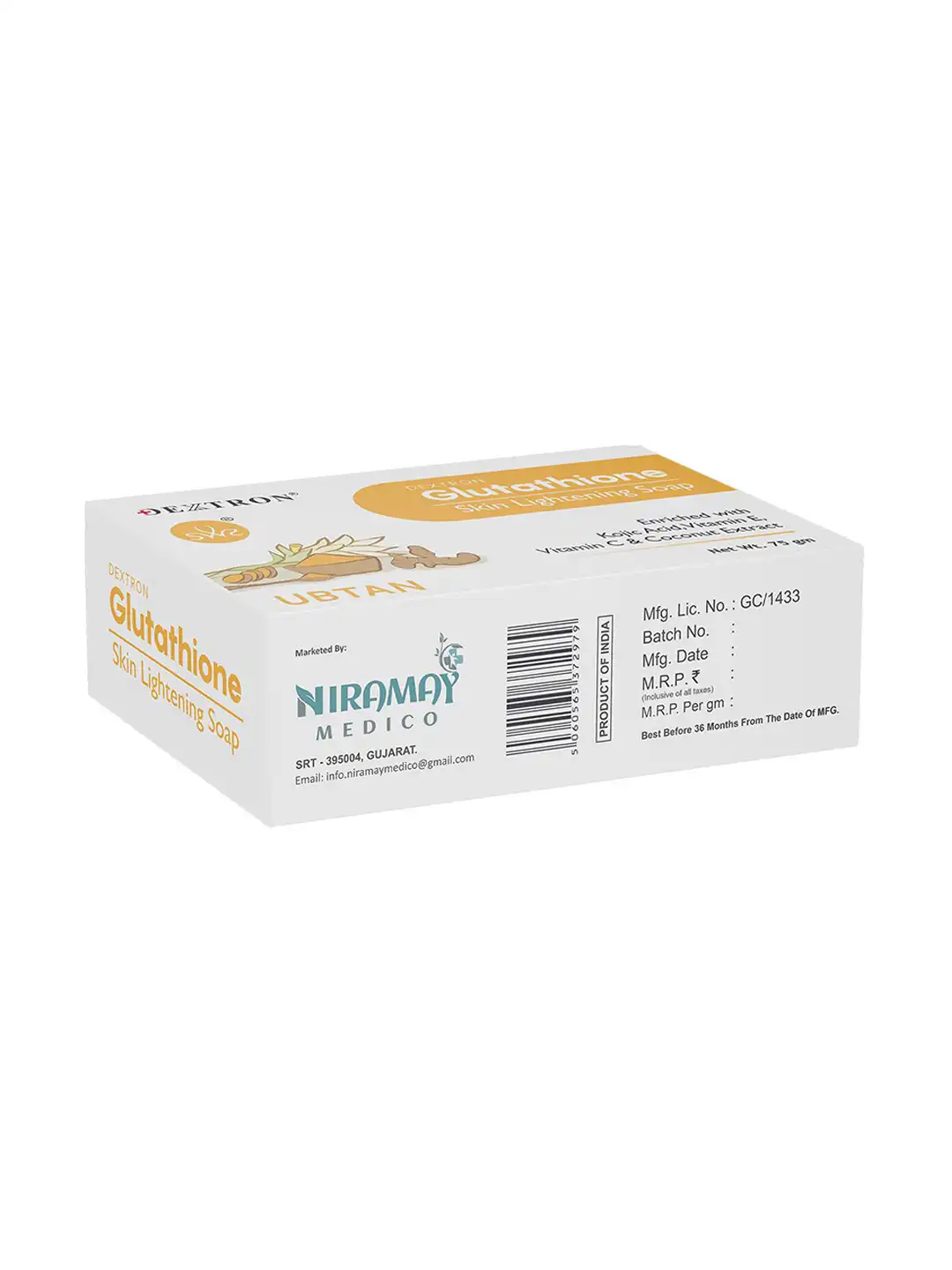 dextron glutathione skin lightening soap Buy Set Of 2 With Ubtan For Brightening - 75 g Each - Soap for Unisex 33434675 oily skin cream Glutathione for skin lightening—miracle -:1 Box