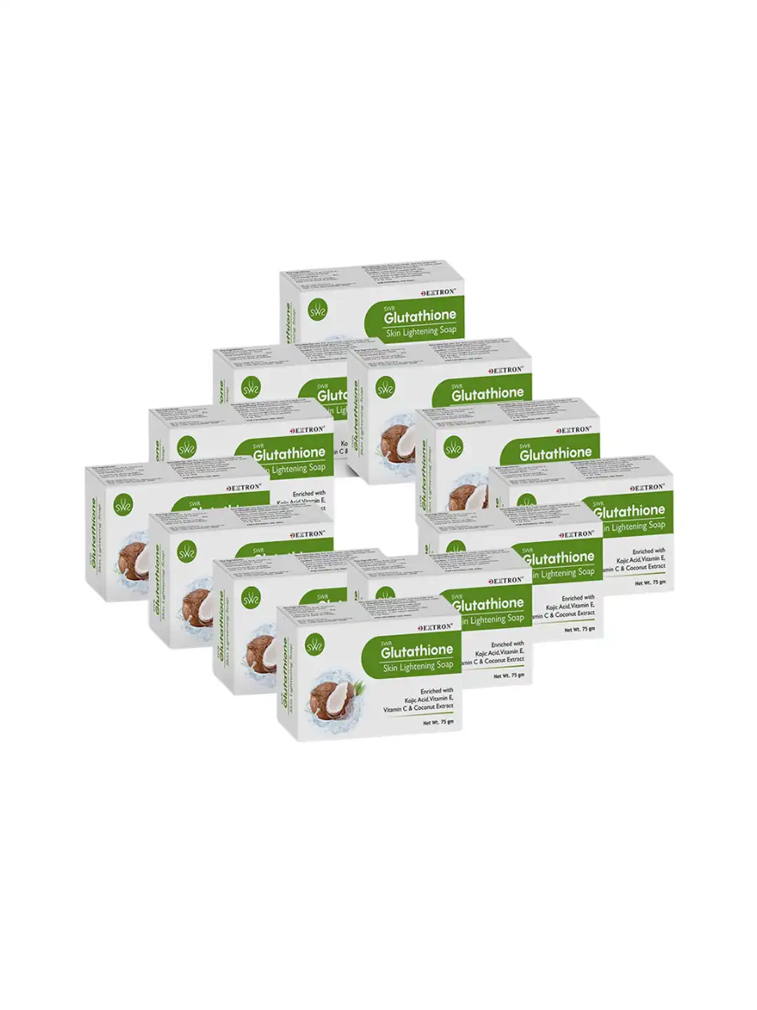 dextron glutathione soap Buy Set Of 12 With Coconut For Skin Brightening - 75 g Each - Soap for Unisex 33434665 Codeage