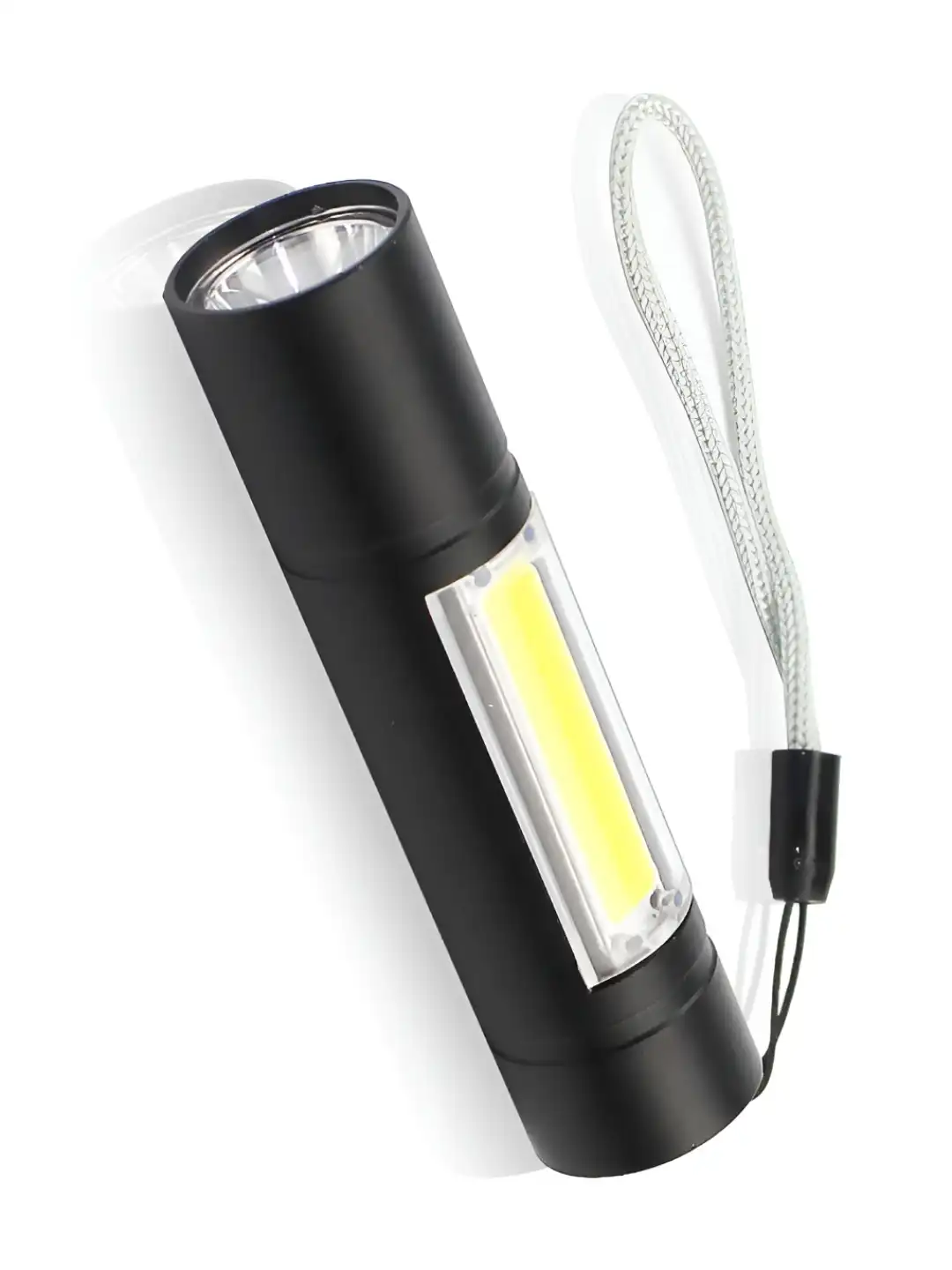 Buy MZ M212 Black Metal Rechargeable Led Flashlight - Flashlight