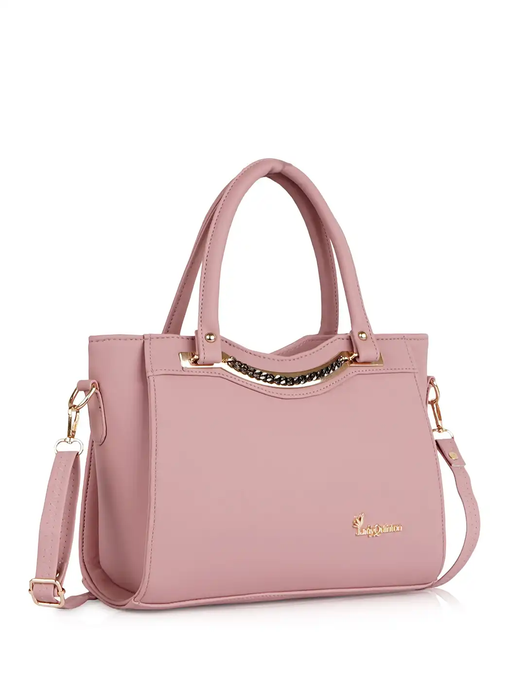 Buy LADY QUINTON Women PU Structured Handheld Bag - Handbags for