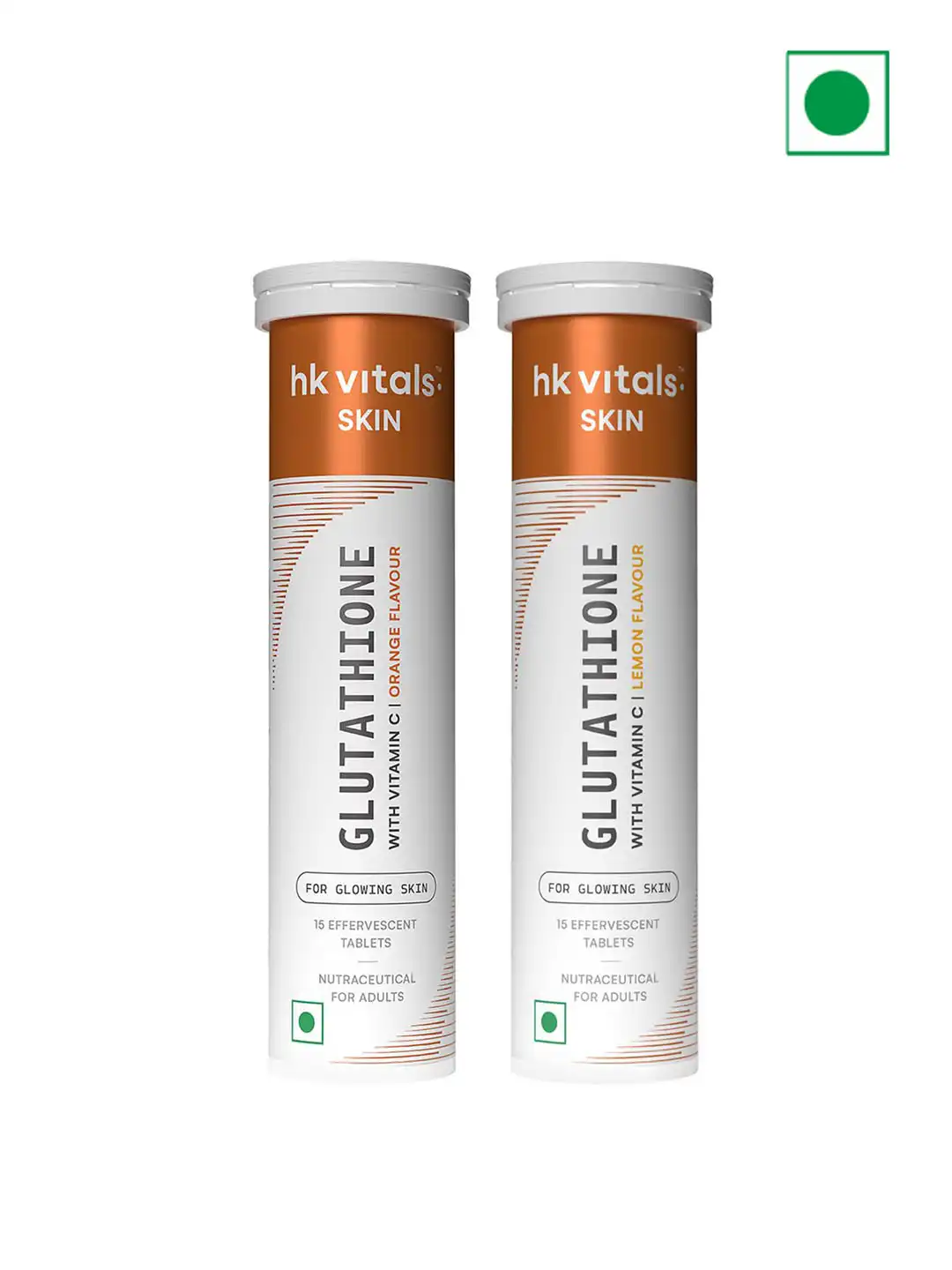hk glutathione Buy HK VITALS Set Of 2 Glutathione Tablets- 15 Tablets Each- Lemon & Orange  - Skin Supplements for Unisex 33586287