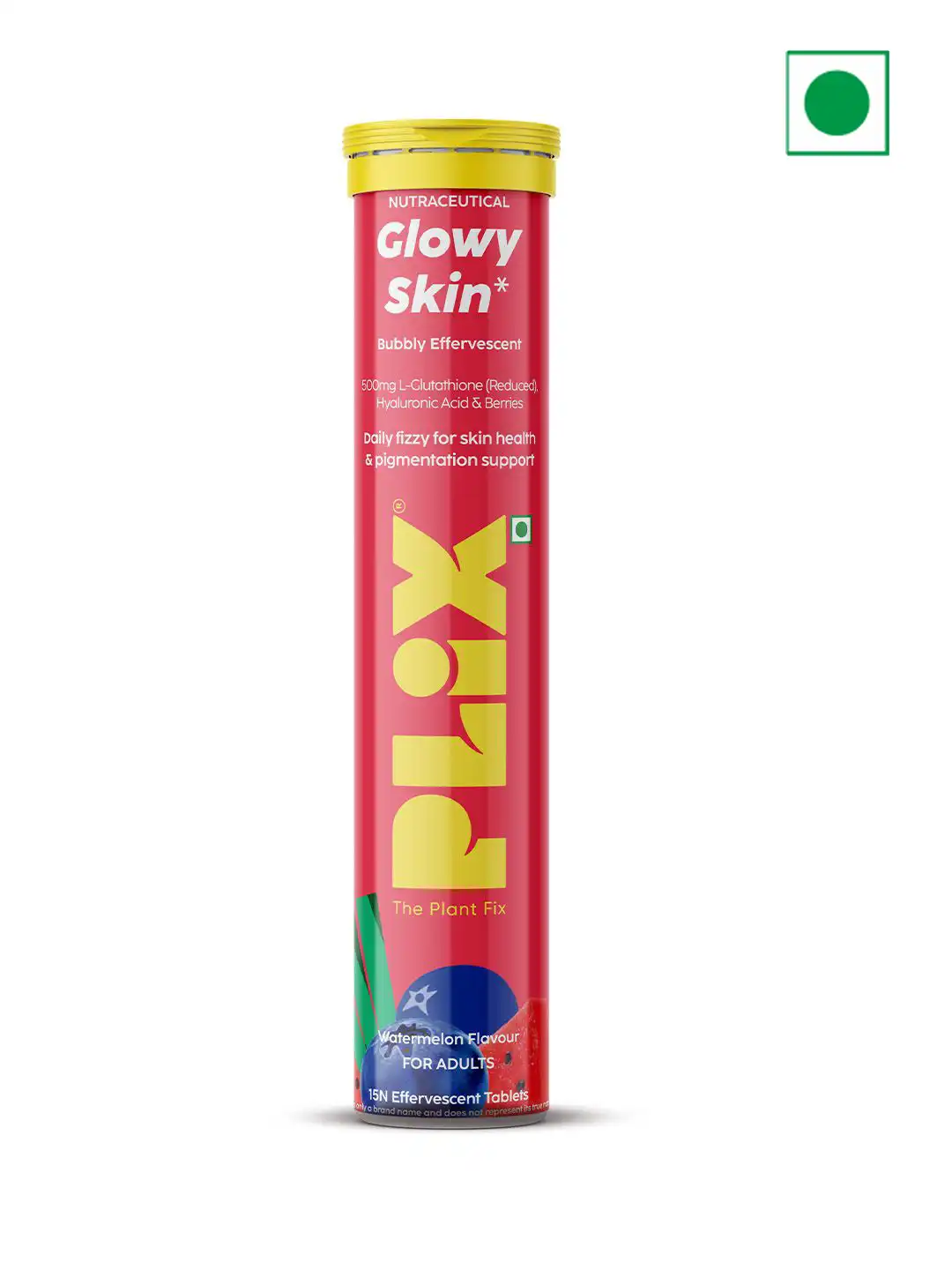how to take plix glutathione tablets Buy PLIX THE PLANT FIX Watermelon Flavoured Glowy Skin Glutathione Tablets  - 15 Tablets - Skin Supplements for Unisex 33416294