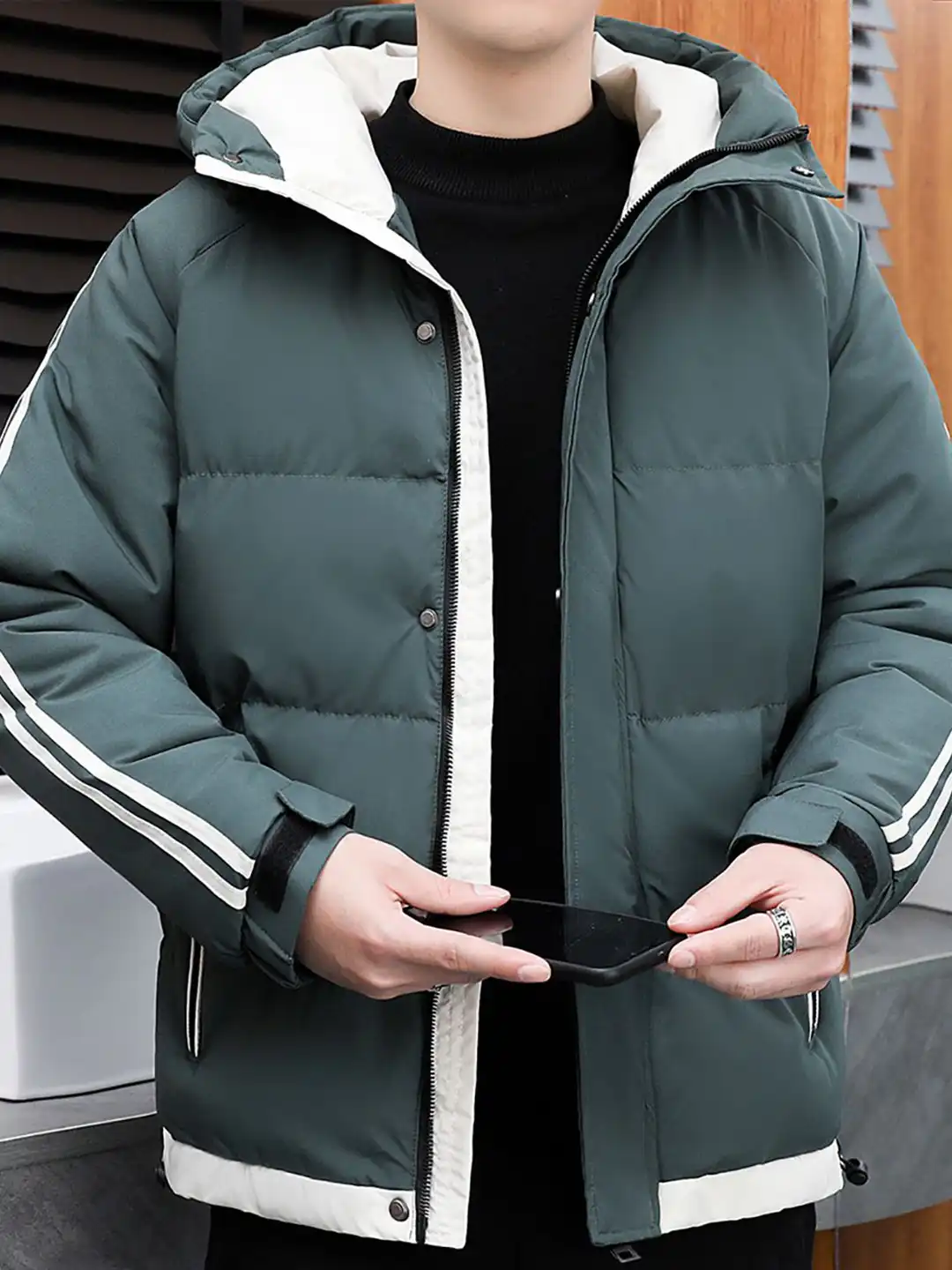 ★mooton★CLANE OVER JACKET Buy StyleCast x Revolte Men Open Front Jacket - Jackets for Men