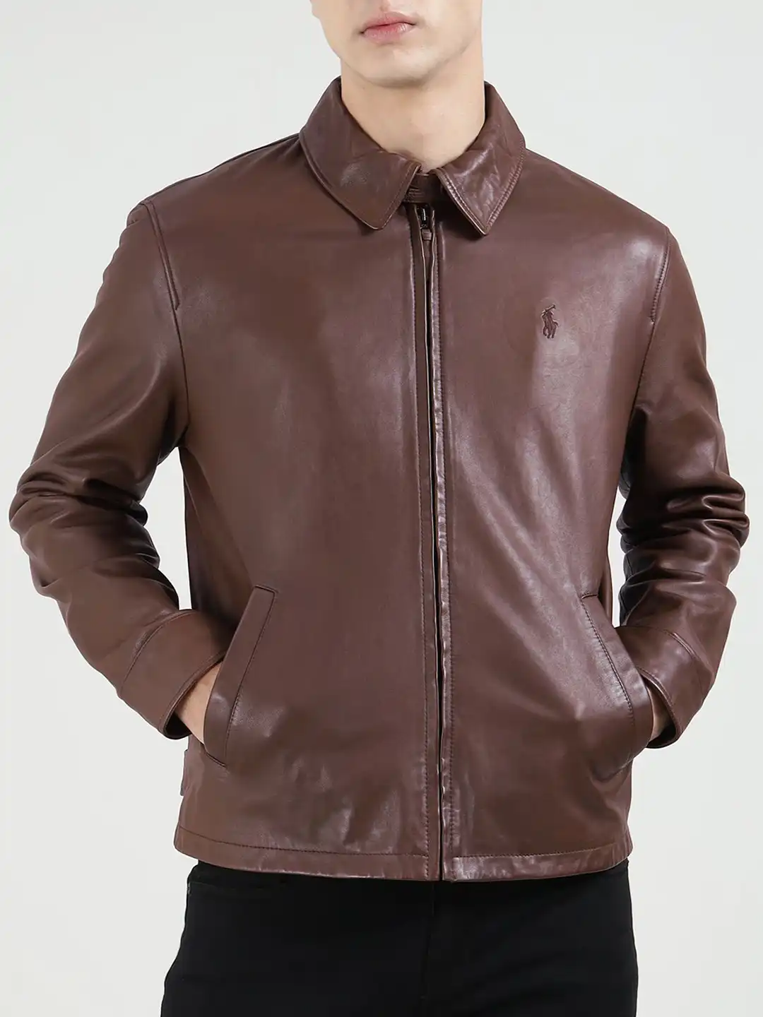 Buy Polo Ralph Lauren Leather Maxwell Windbreaker Jacket - Jackets
