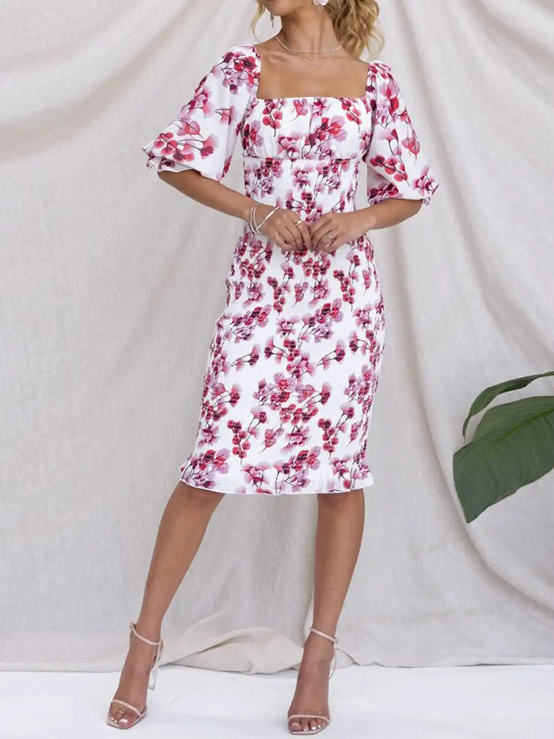mesh bodycon maxi dress AMARAN DRESS main image 1