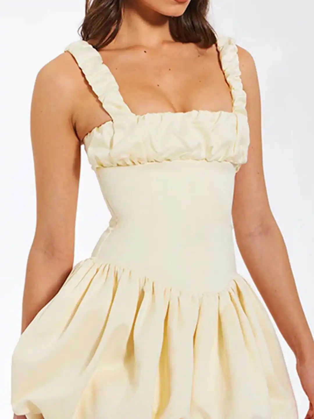 Buy LULU & SKY Shoulder Straps Balloon Mini Dress - Dresses for