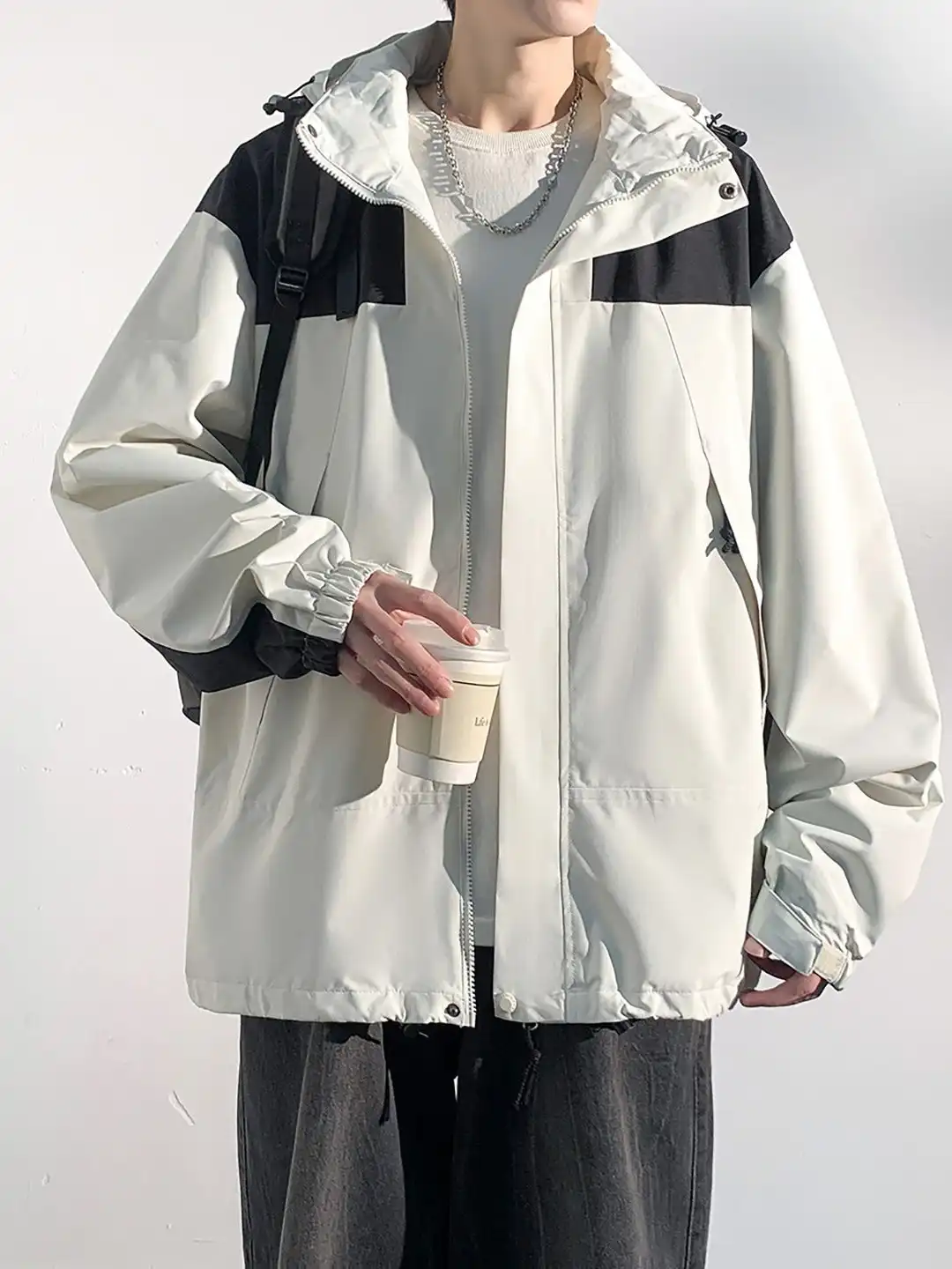 Buy StyleCast x Revolte Open Front Jacket - Jackets for Men