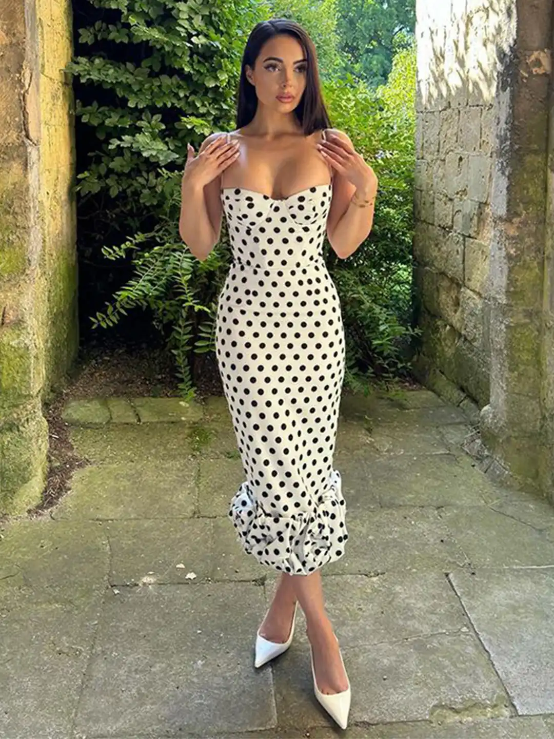 Buy all about you Women Polka Dots Bodycon Midi Dress - Dresses for Women 33804000 | Myntra Buy all about you Women Polka Dots Bodycon Midi Dress - Dresses for Women 33804000 | Myntra