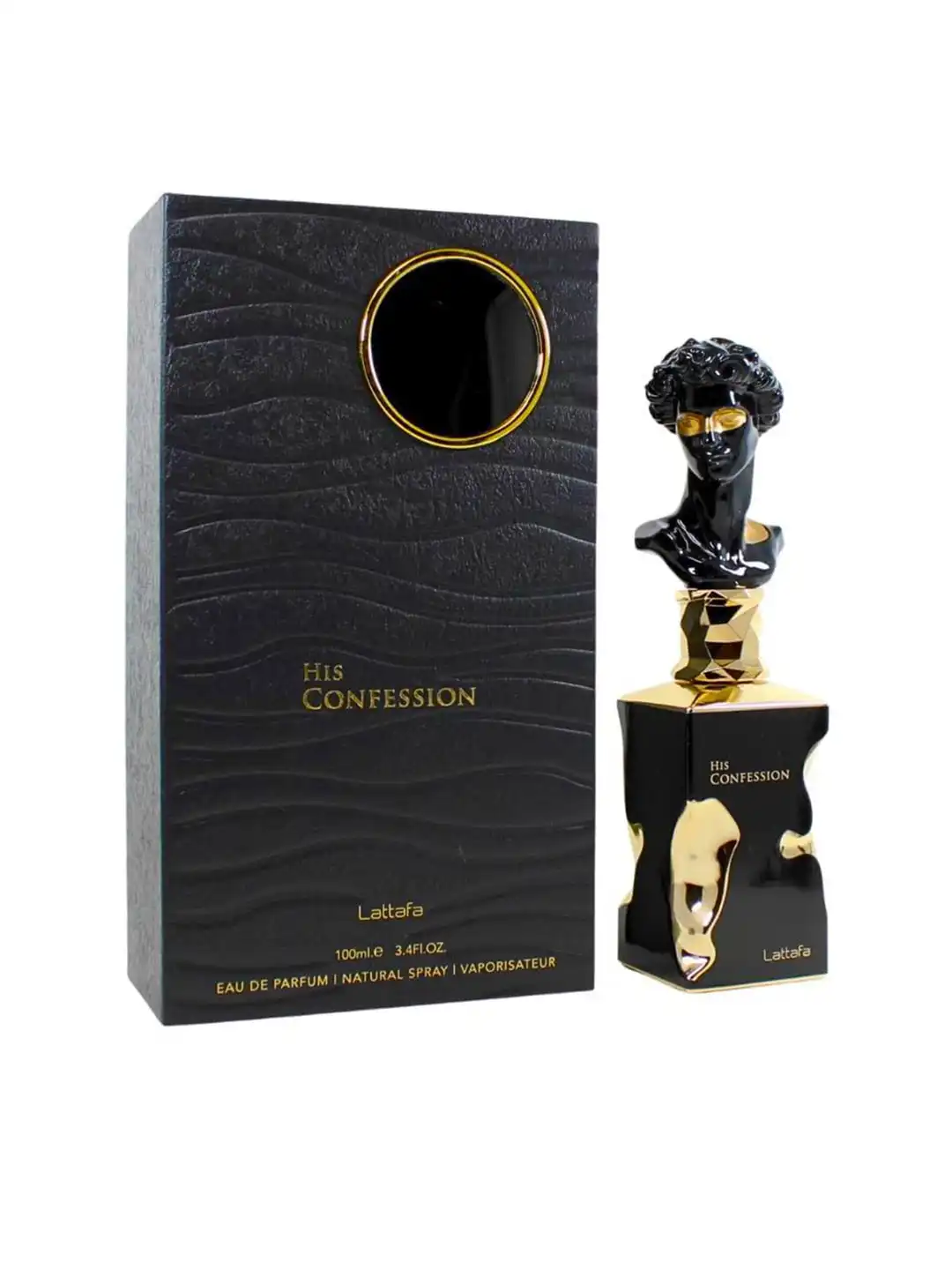 Buy Lattafa Men His Confession Eau De Parfum - 100 ml - Perfume