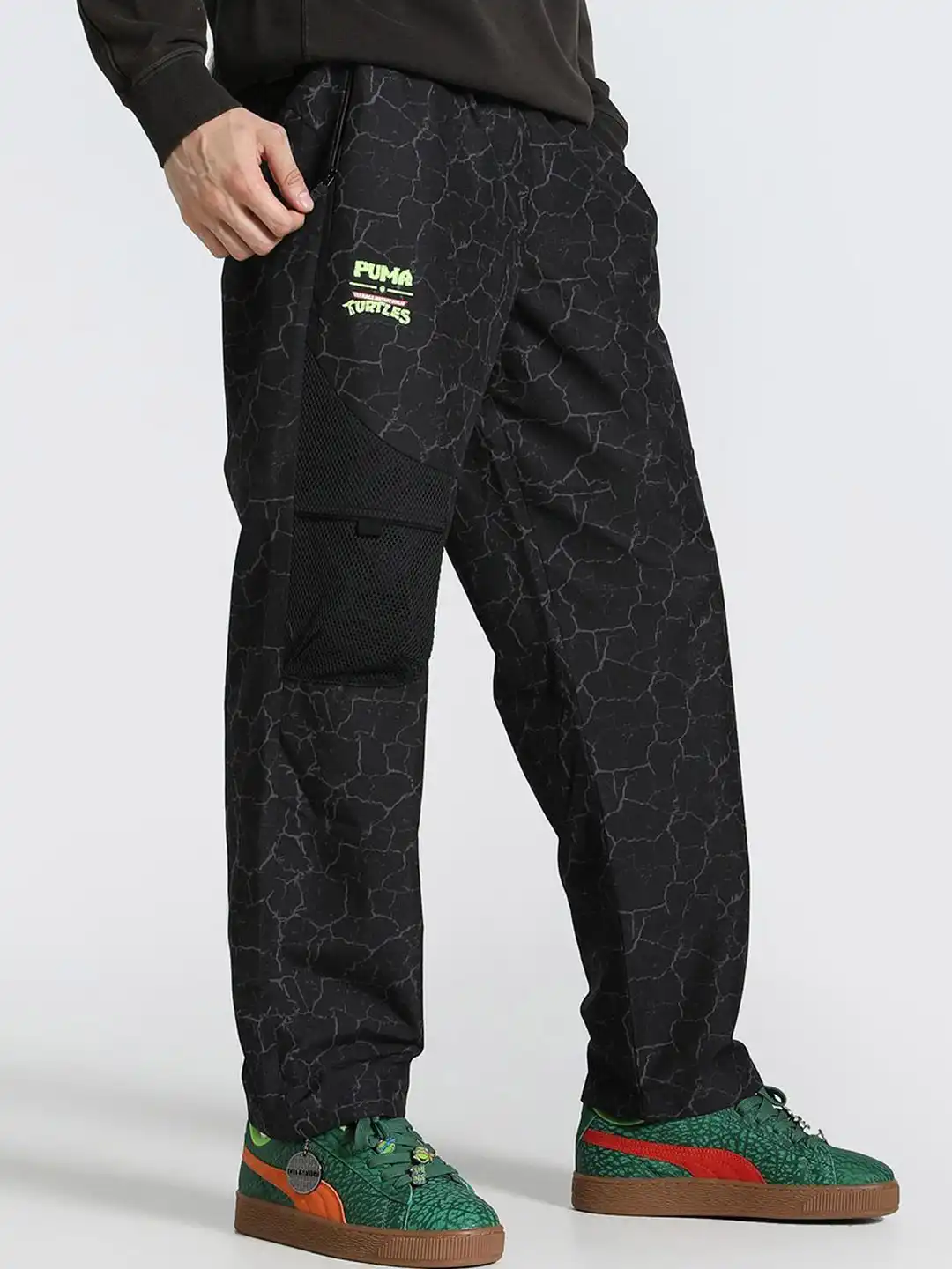 Pop'n Crawler YSM CAMO KAMO ツリジャンキー Buy Puma x Teenage Mutant Ninja Turtles Tech Men Printed Relaxed