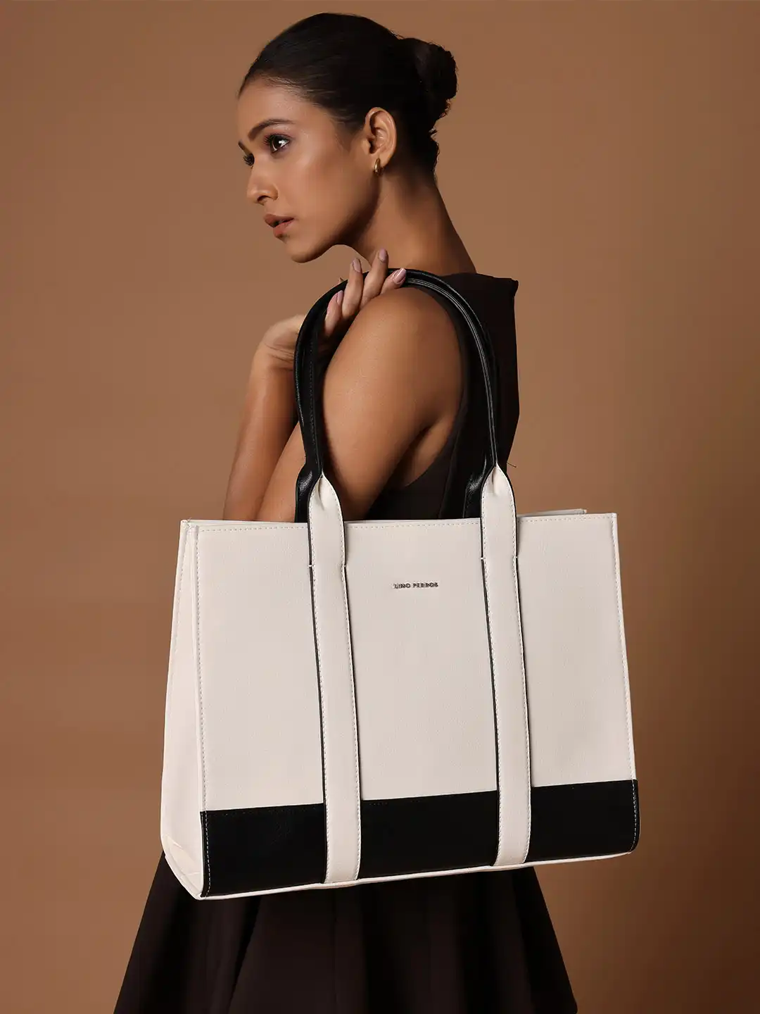 Buy Lino Perros Structured 16 Inch Laptop Shoulder Bag - Handbags