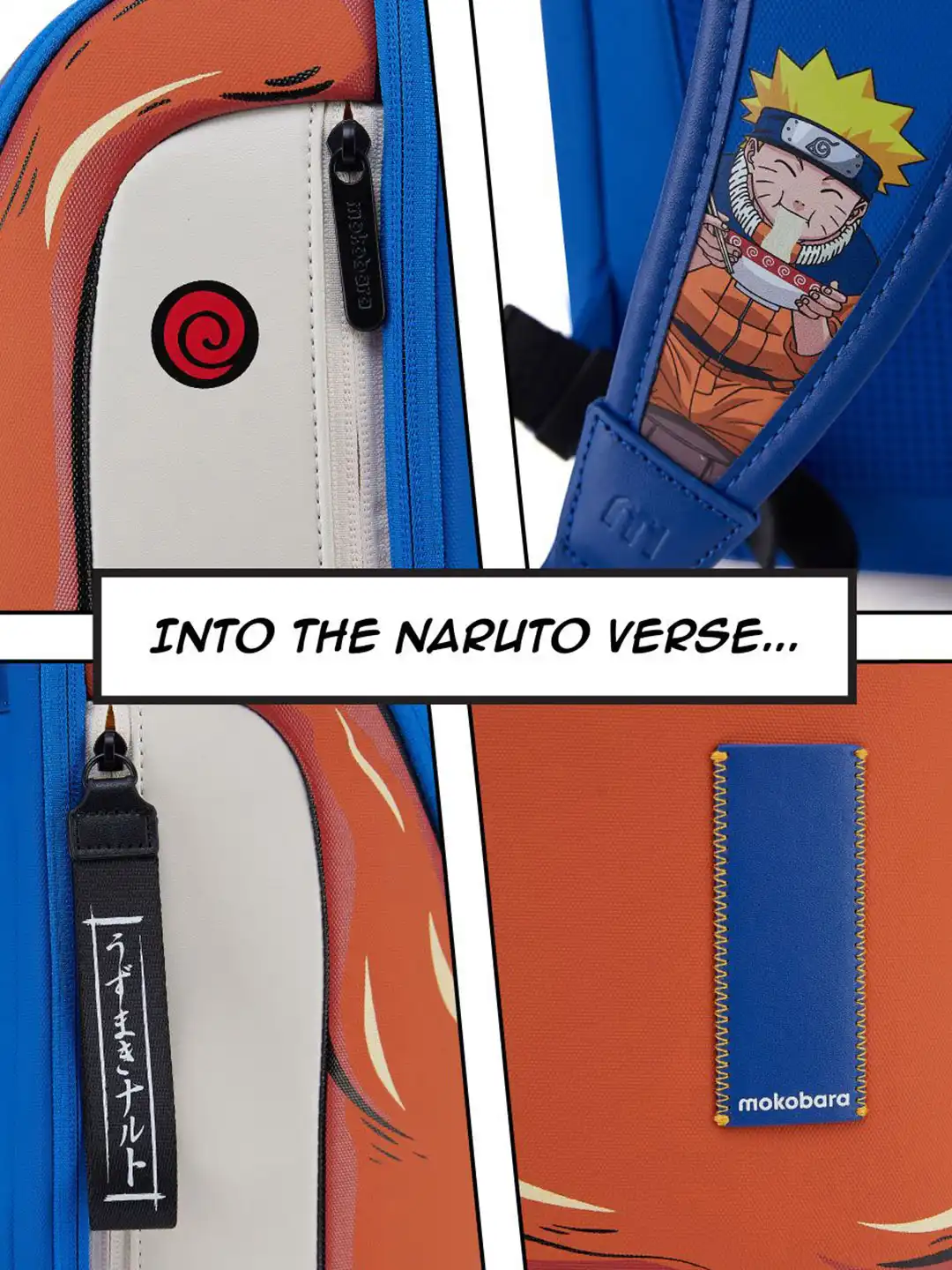 Buy MOKOBARA Moko x Naruto Transit Structured Nylon and Vegan