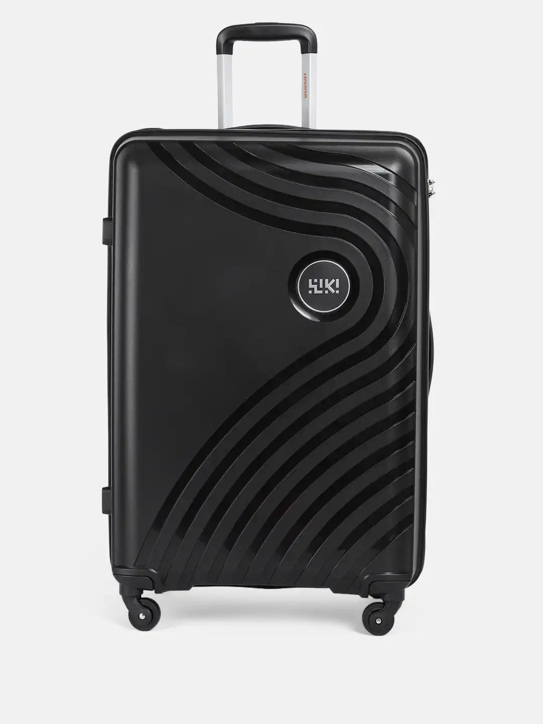 Hard Trolley Suitcase Wildcraft Suitcase Wildcraft Spray_Trolley Printed Hard-Sided Large Trolley Suitcase (L) By Myntra