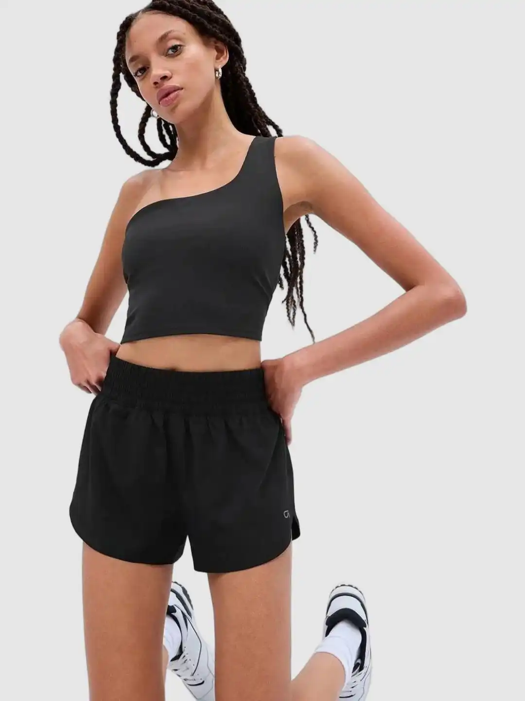 Buy GAP Women Mid-Rise Regular Fit Dolphin Shorts - Shorts for