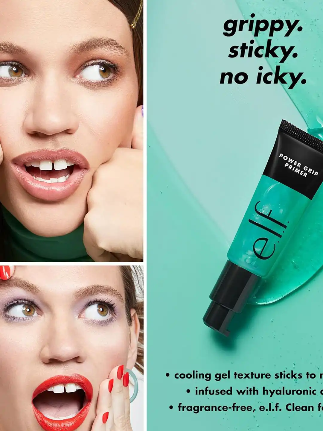 Buy e.l.f. Power Grip Primer With Hyaluronic Acid - 24 ml - Face
