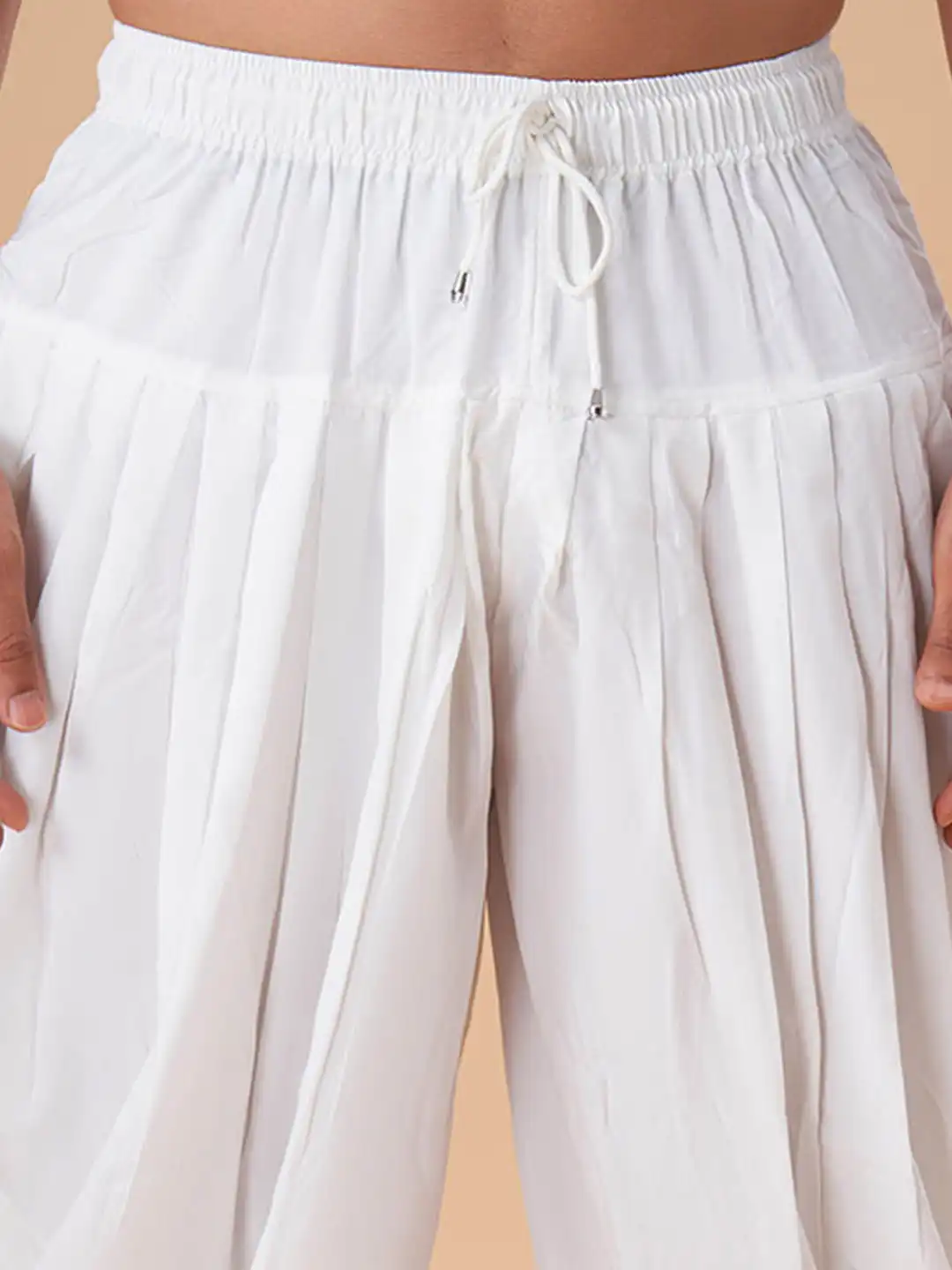 Buy EKATVA ETHNIC Men Peshawari Plain Bottom Dhoti Pants - Dhotis