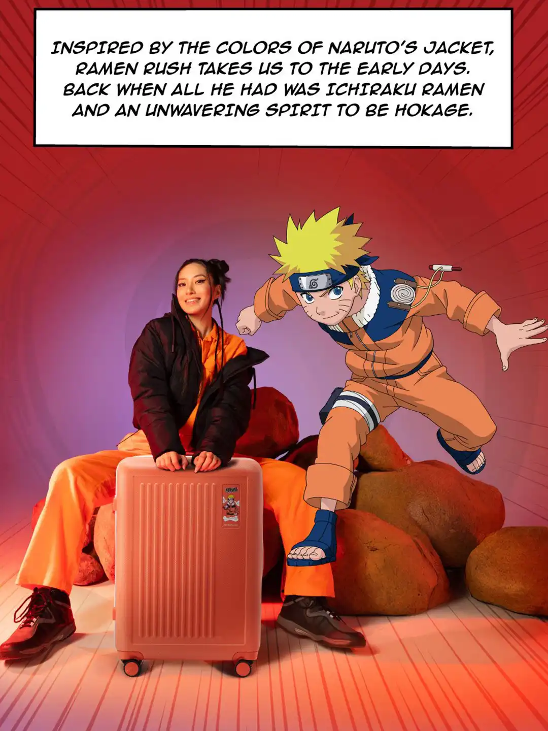 Buy MOKOBARA The Moko x Naruto Transit Check-in Polycarbonate