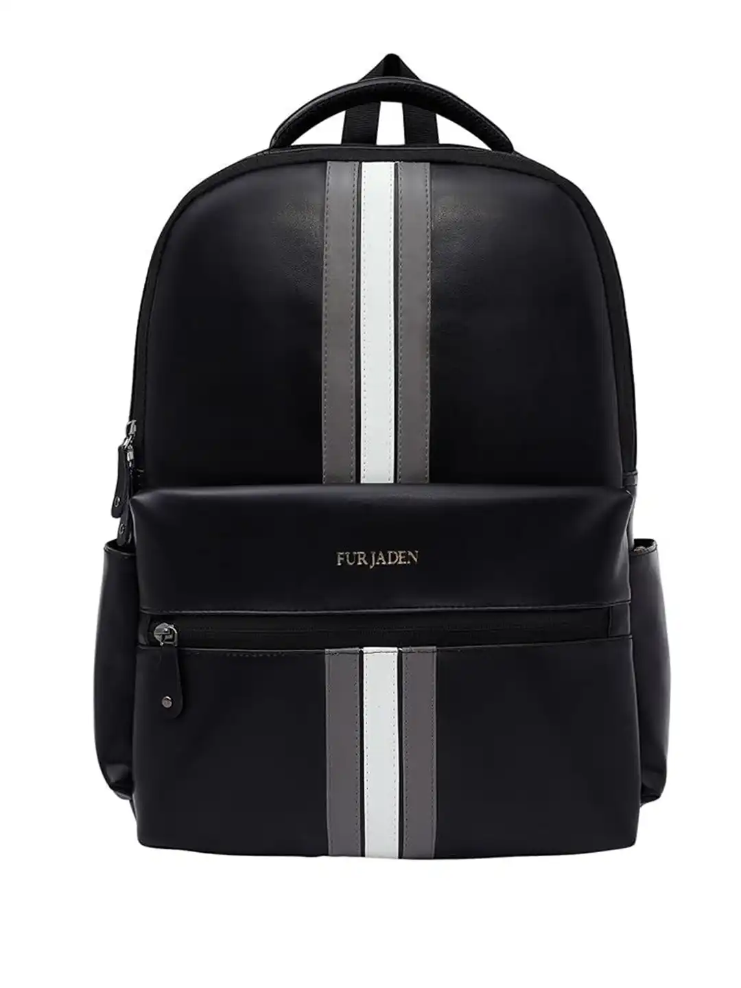 Buy FUR JADEN Unisex Striped Laptop Backpack With Premium