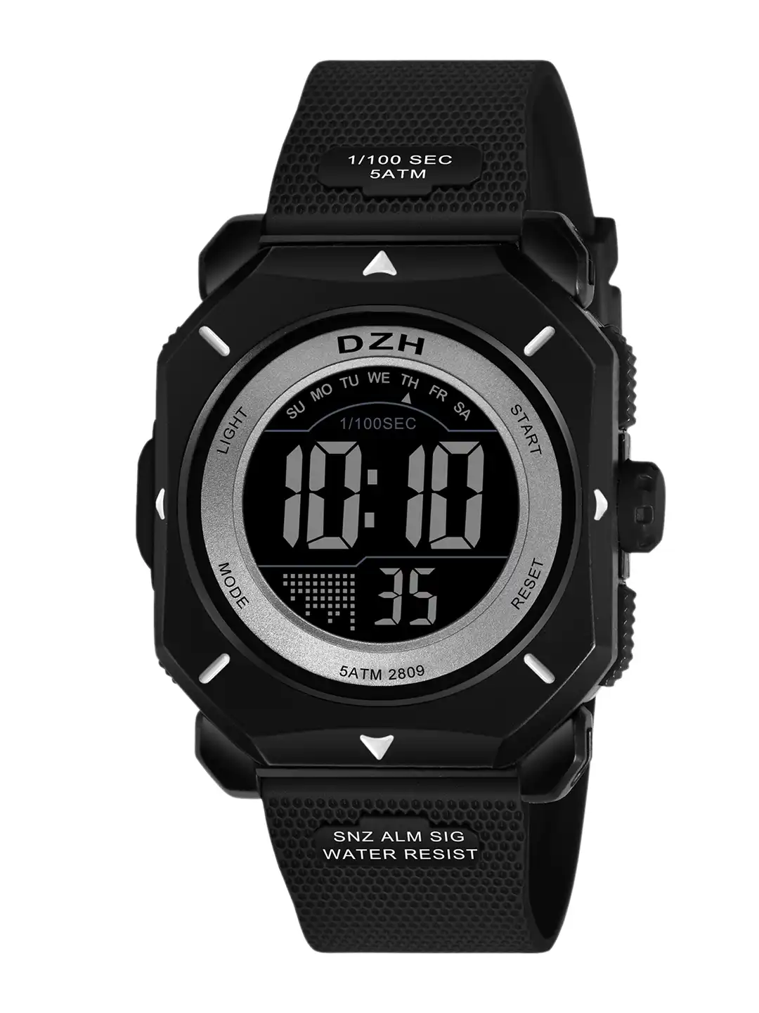 Buy DZH Women Round Dial & Straps Digital Multi Function Watch DZH
