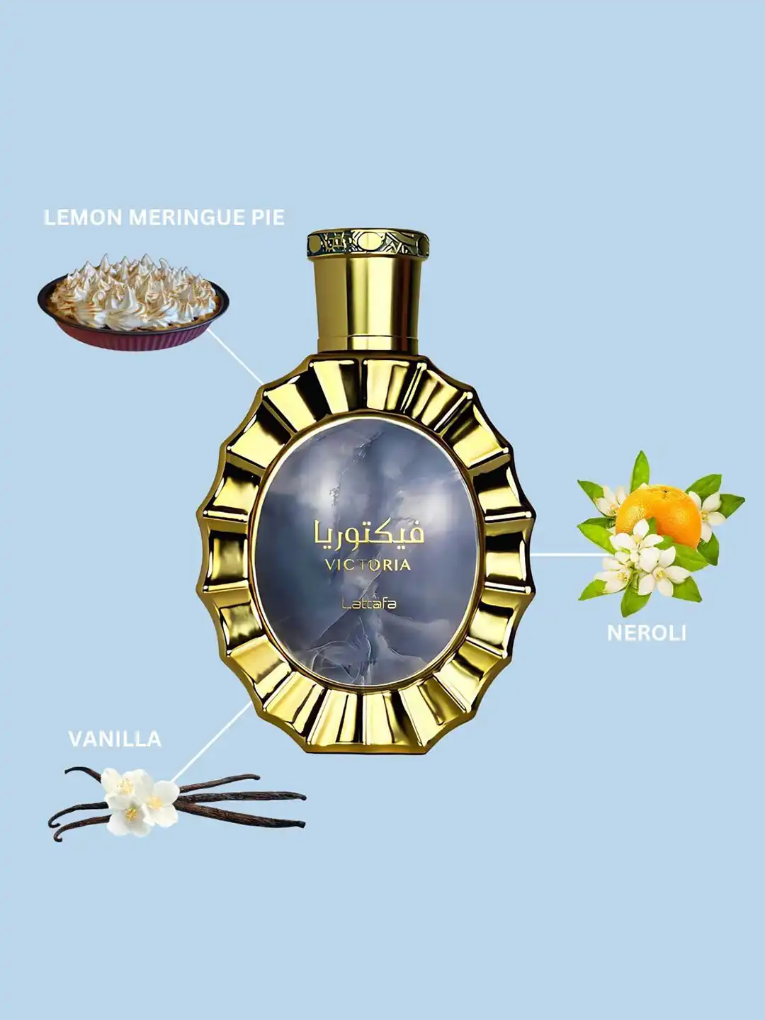 Buy Lattafa Women Victoria Long-Lasting Eau De Parfum - 100 ml