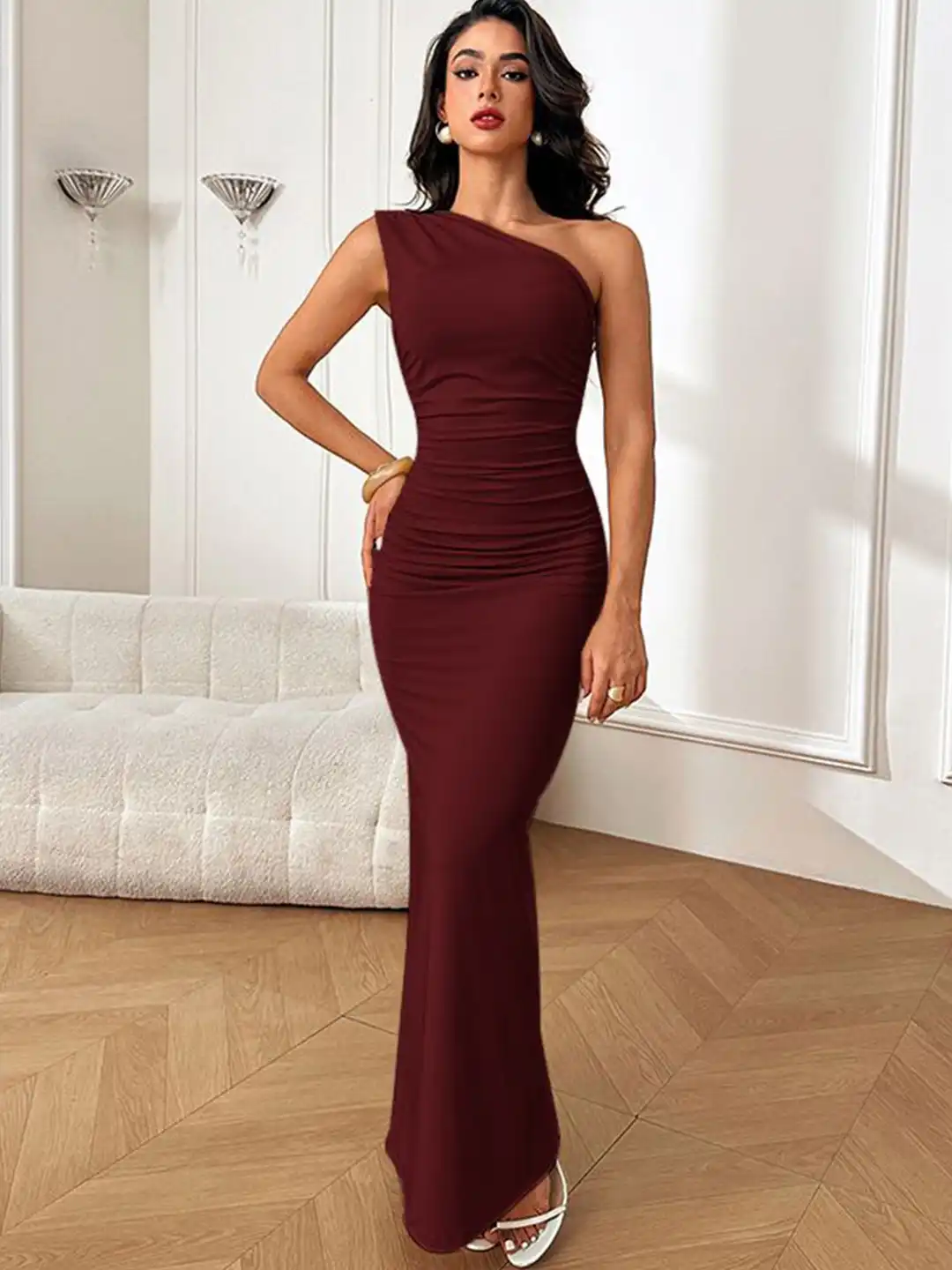 bebe burgundy dress Bebe Women's Faux Suede Moto Dress, Burgundy, XS main image 0