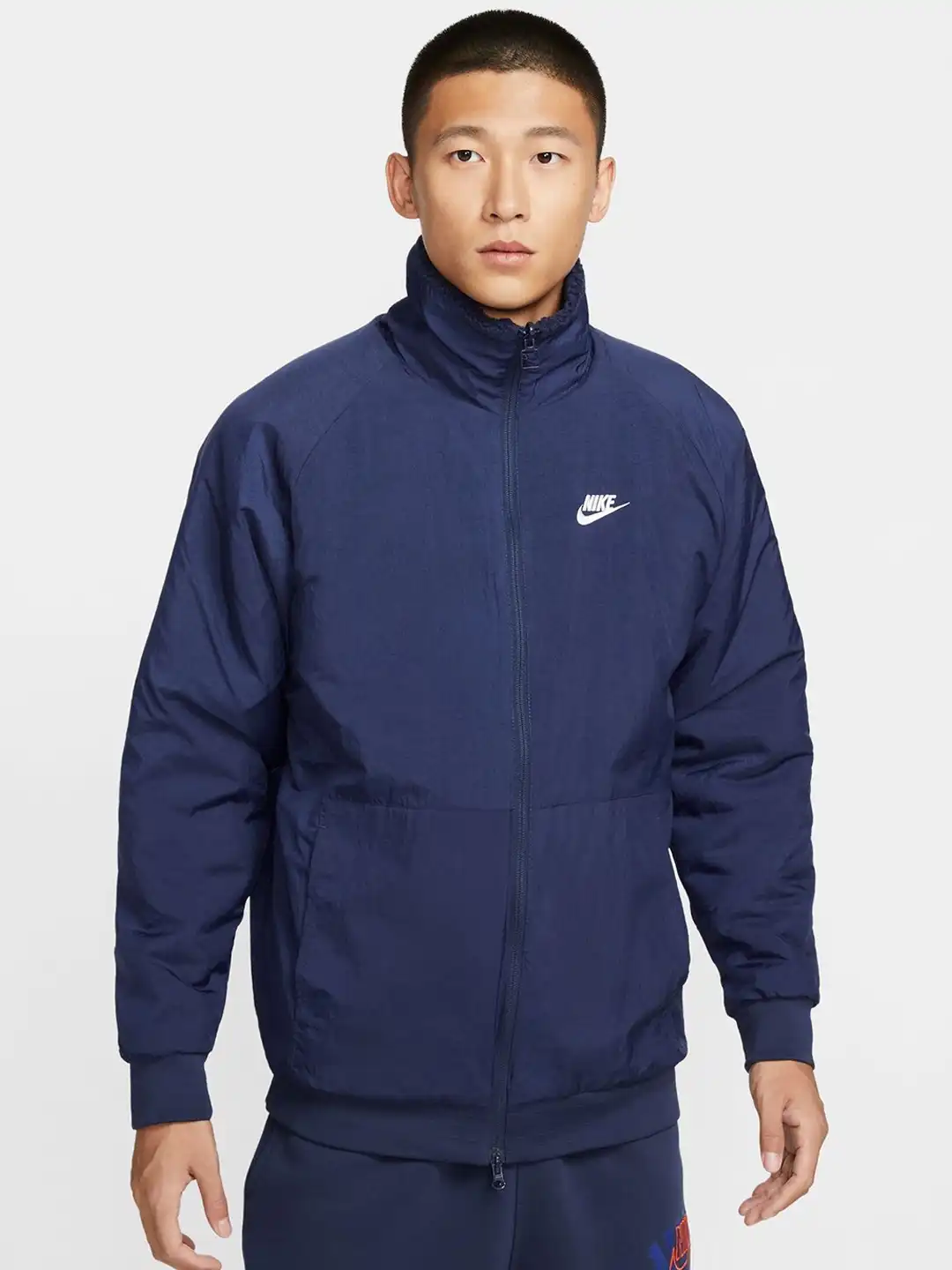 NIKE スキージャケット ブルー Buy Nike Sportswear Men's Full-Zip Swoosh Jacket - Jackets for Men