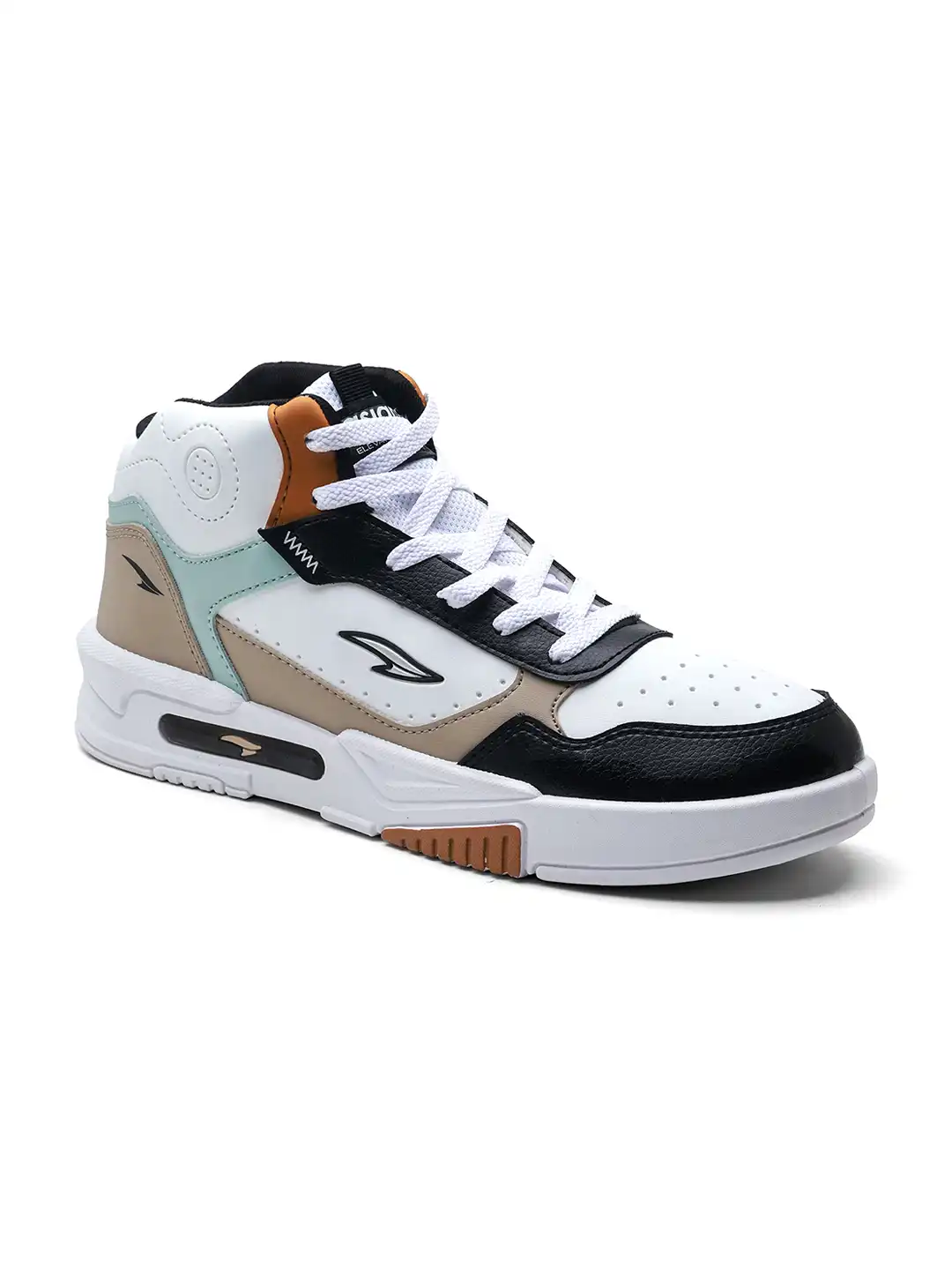 Buy ASIAN Moscow-12 Big Men Colourblocked Lace Ups Sneakers
