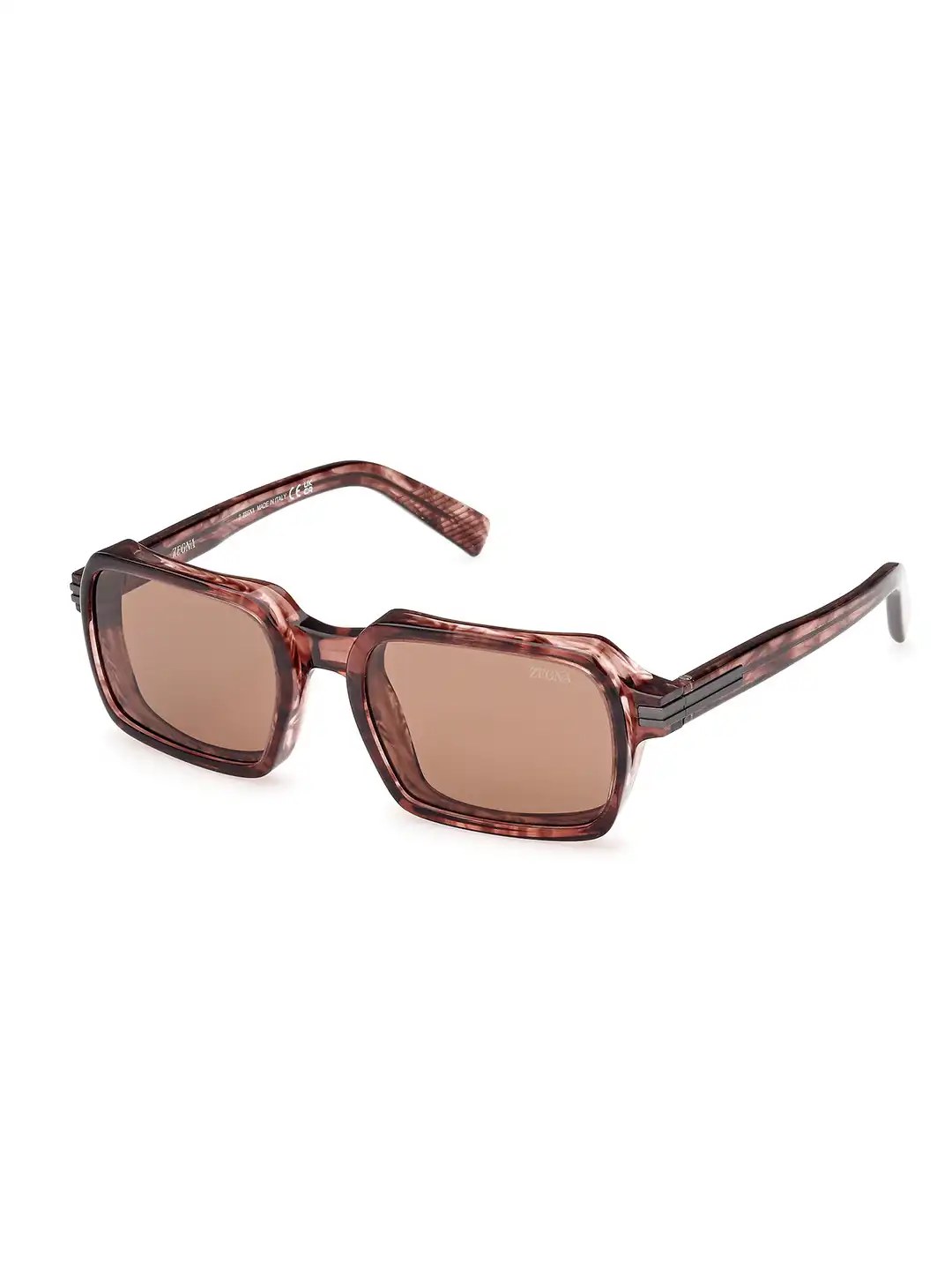 Buy Ermenegildo Zegna Men Rectangle Sunglasses with UV Protected
