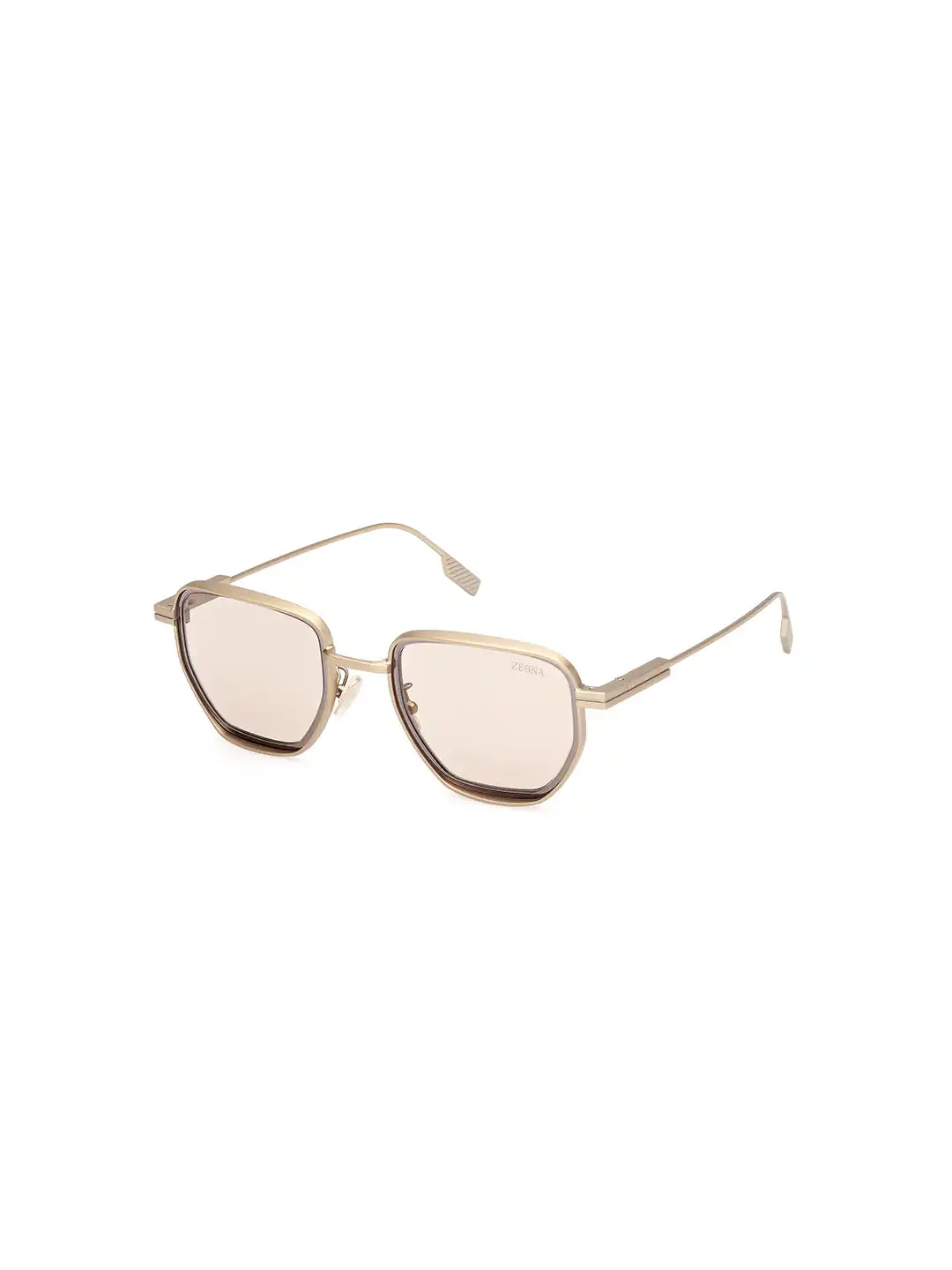 Buy Ermenegildo Zegna Men UV Protected Browline Sunglasses EZ0256